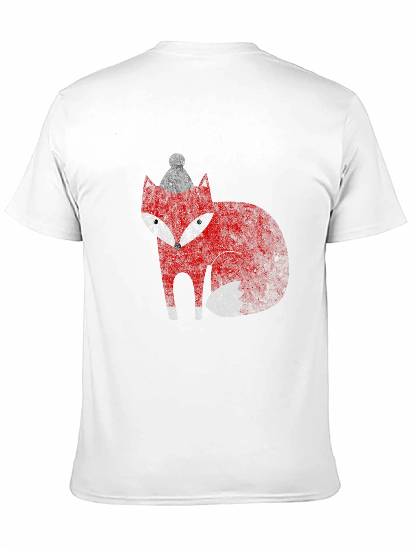 Black Fox Graphic Tee - Stylish Crew Neck T-Shirt view 11