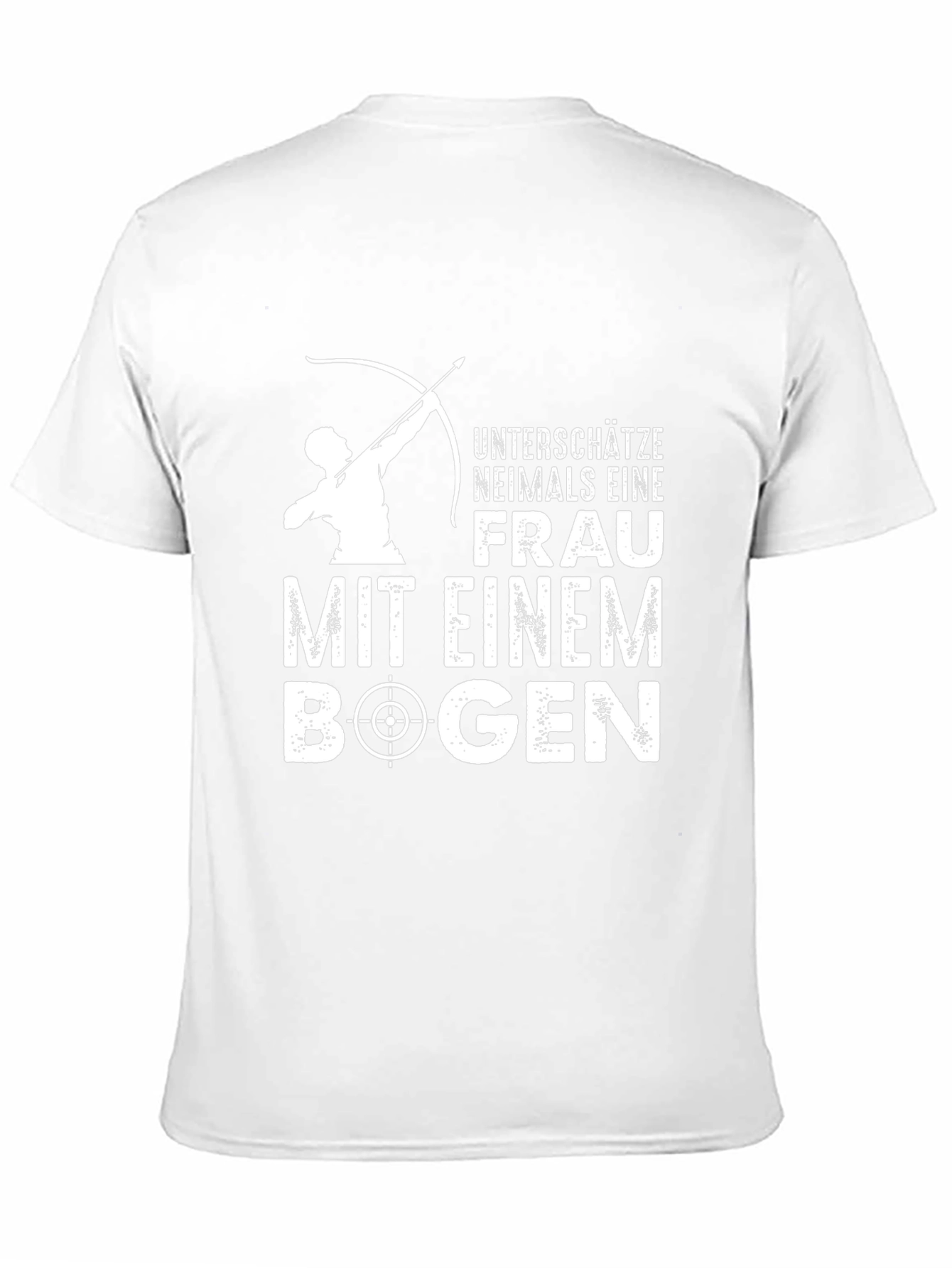 Black Archery Woman's T-Shirt - Never Underestimate view 11