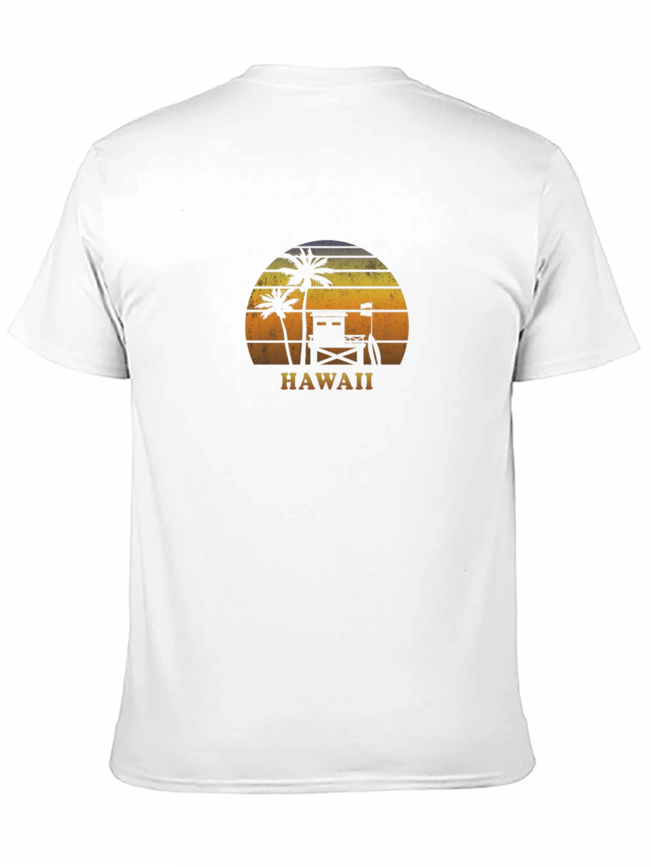 Hawaii Sunset Graphic T-Shirt - Tropical Vibes - 11