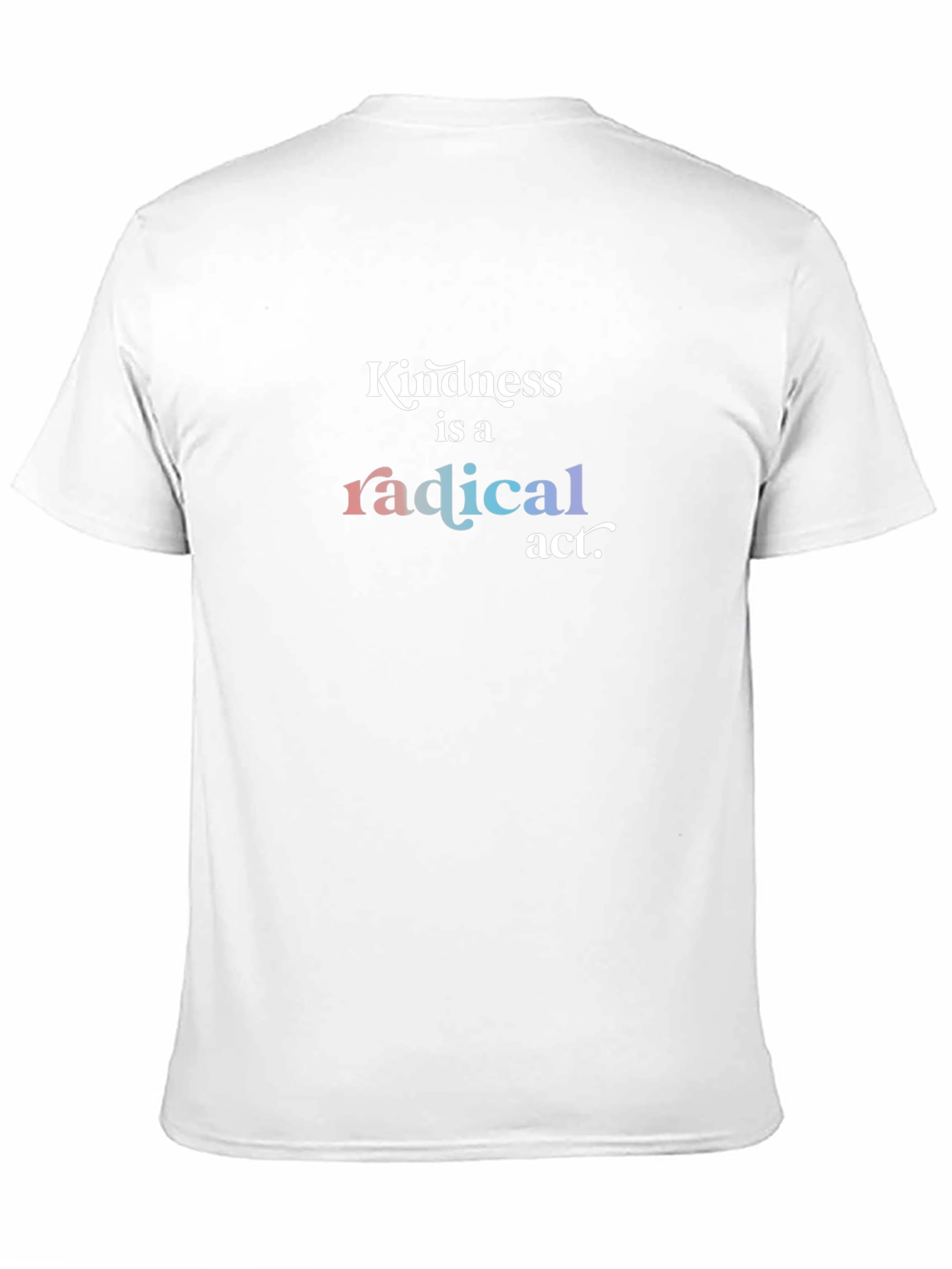 Black Kindness is a Radical Act T-Shirt view 11