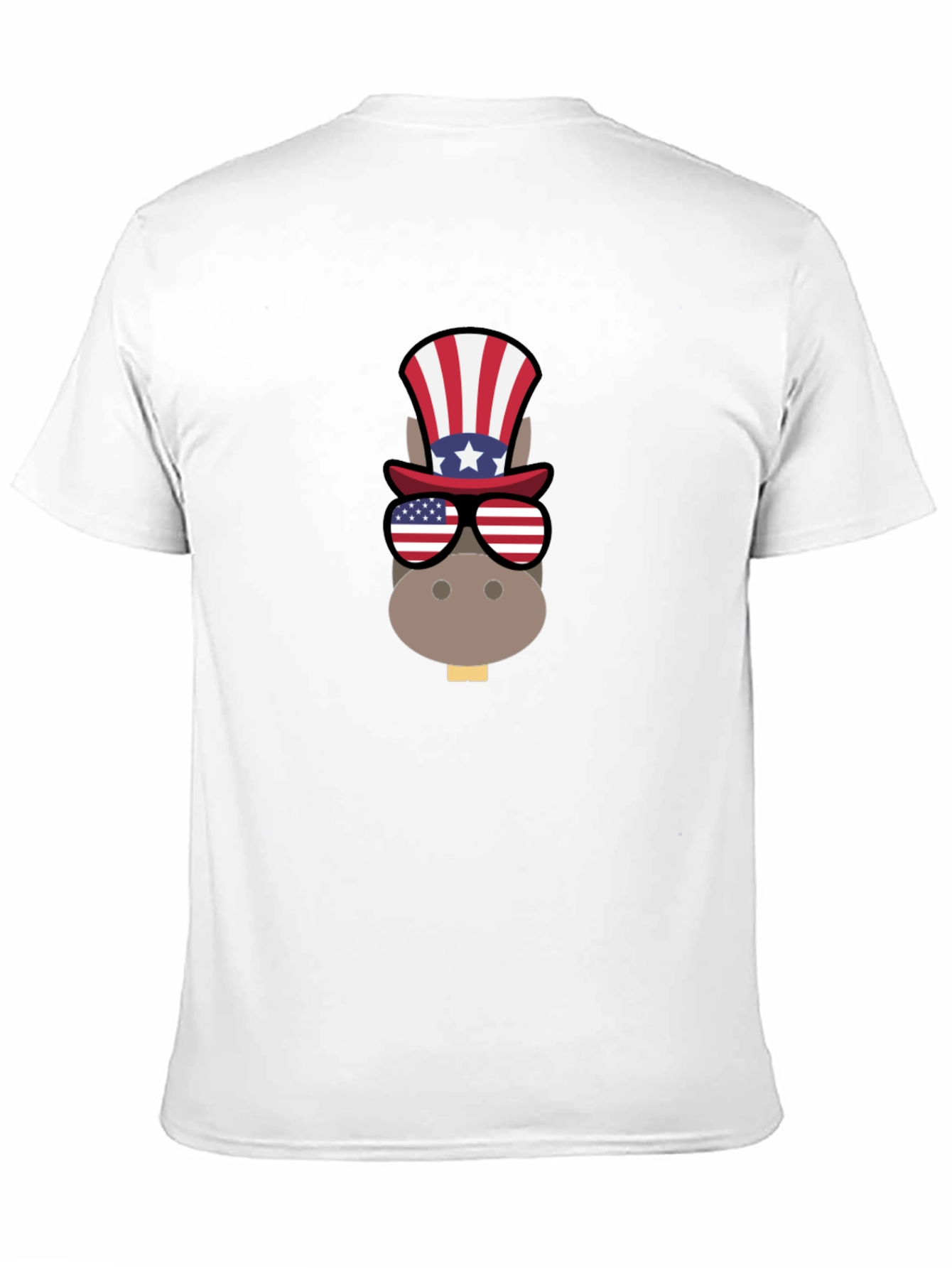 Patriotic Donkey T-Shirt - USA Pride - 11