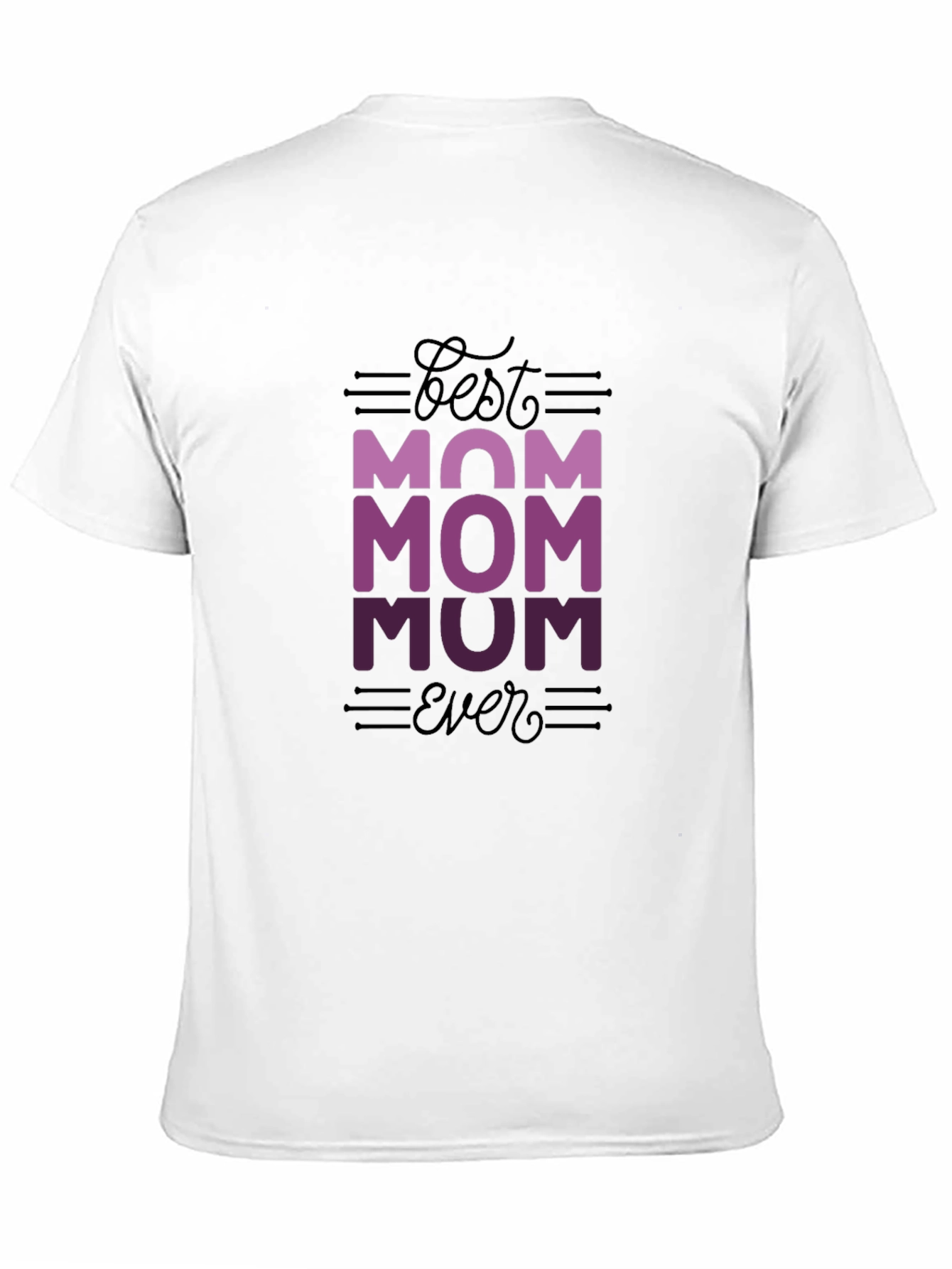 Black Best Mom Ever Graphic T-Shirt view 11