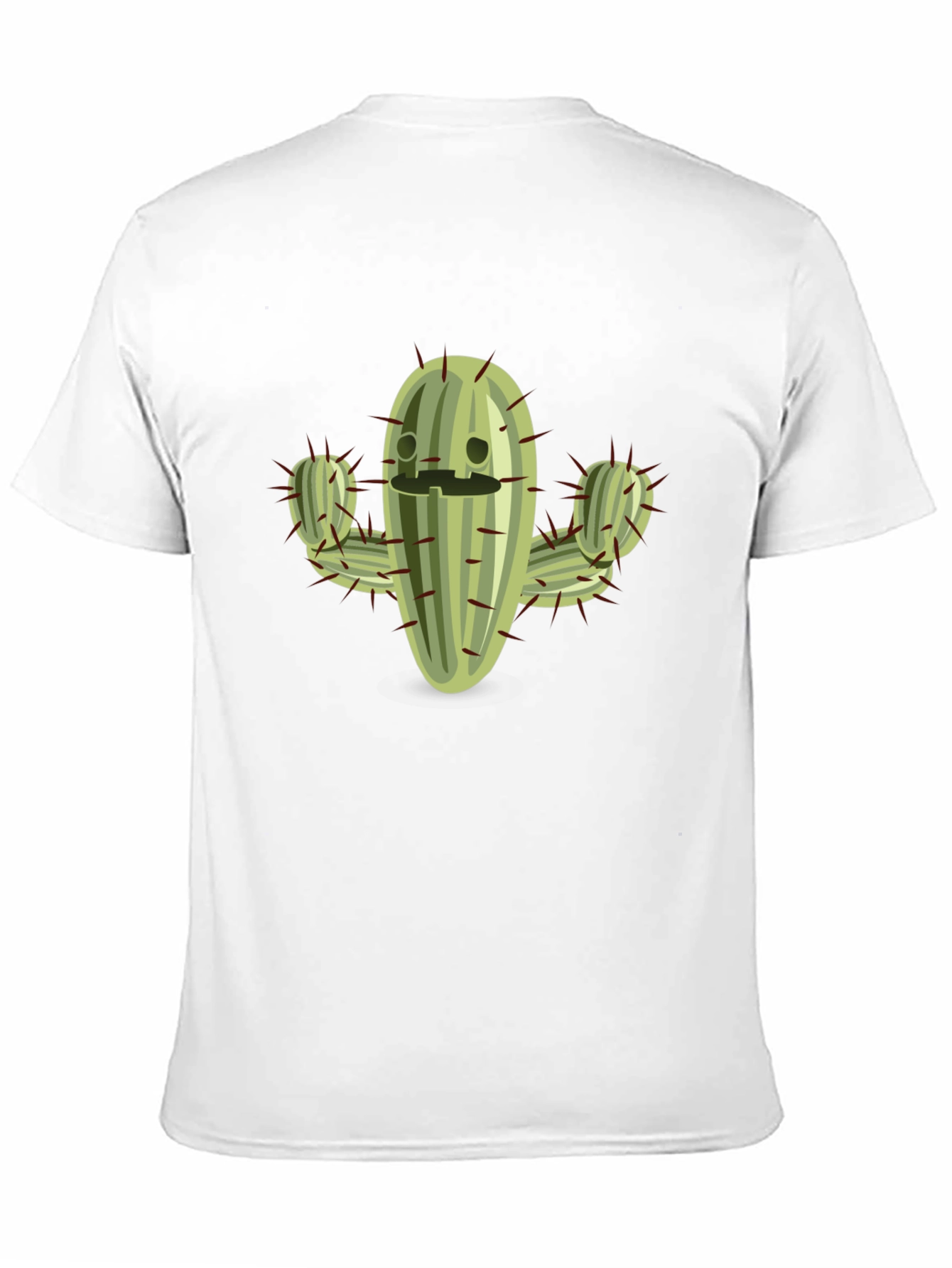 Black Cactus Graphic Tee - Comfy Black T-Shirt view 11