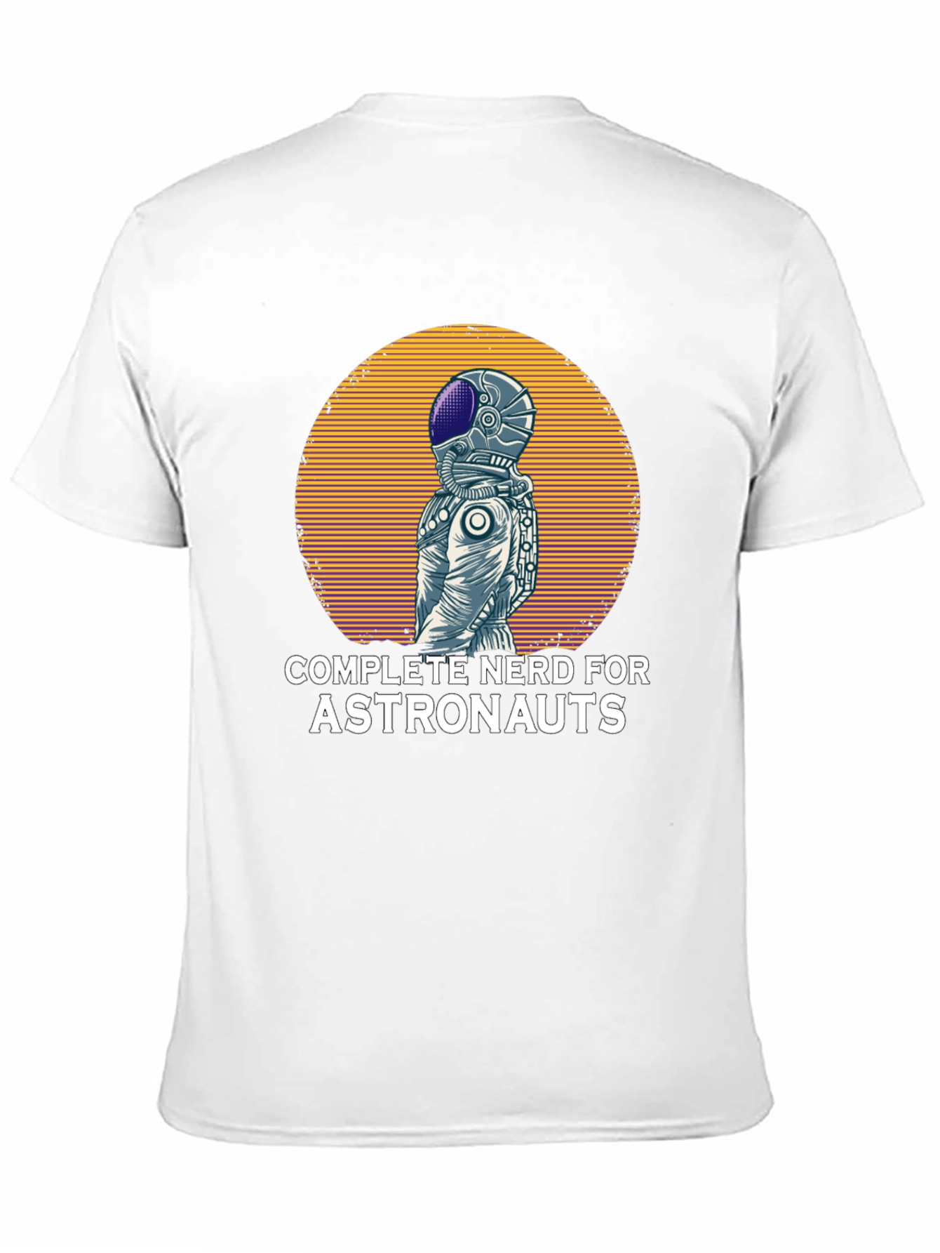 Black Nerd for Astronauts Graphic T-Shirt view 11