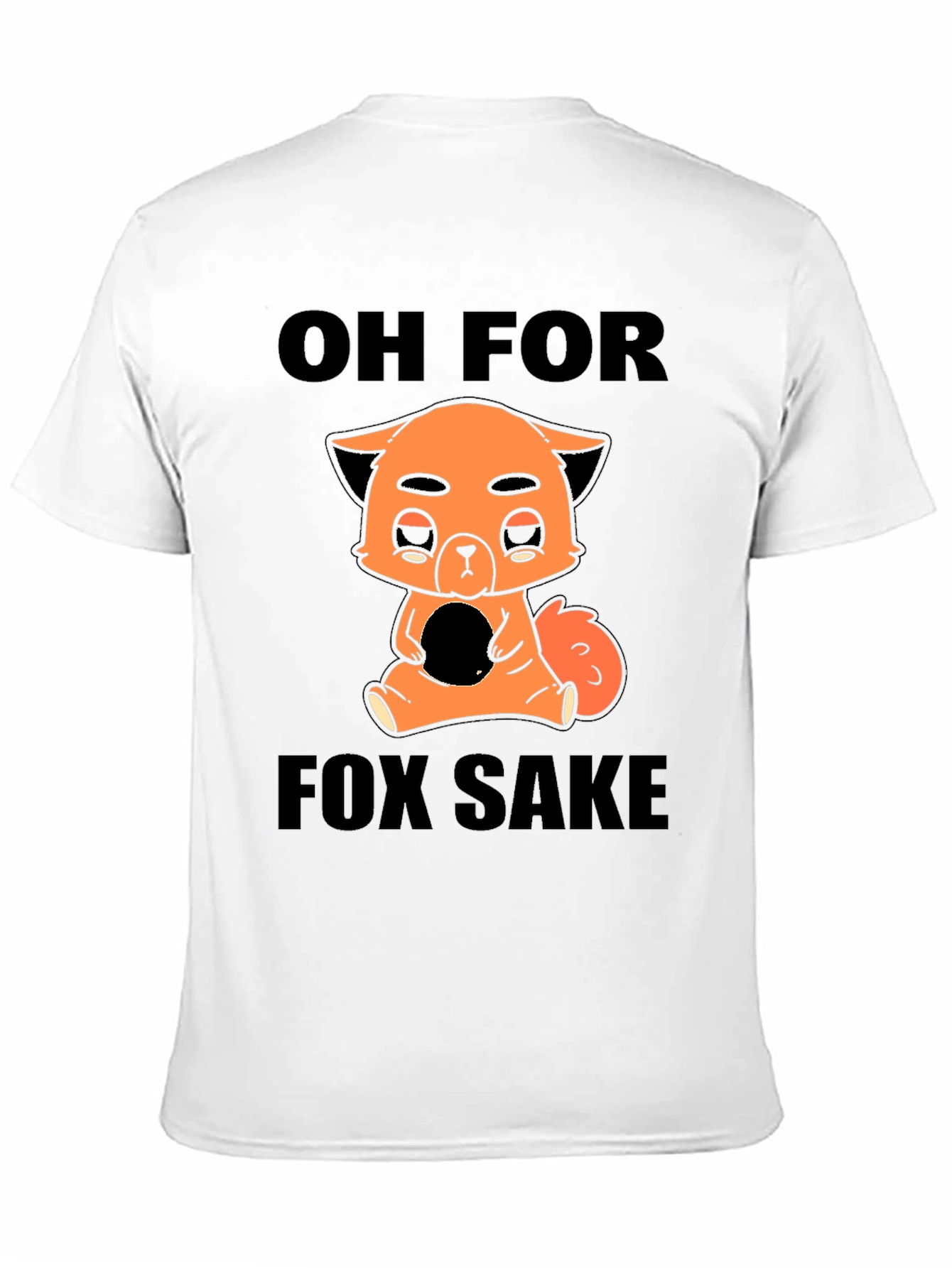 Black Oh For Fox Sake T-Shirt view 11