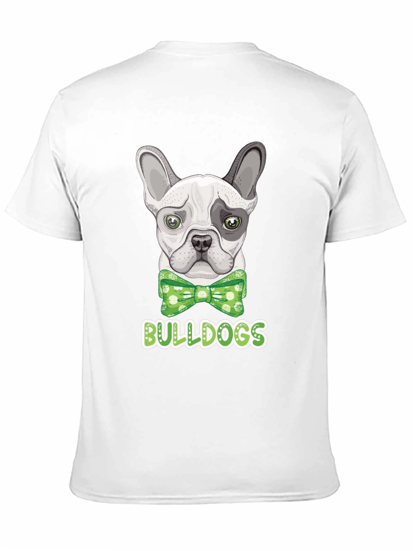 Black Bulldog Bowtie T-Shirt view 11