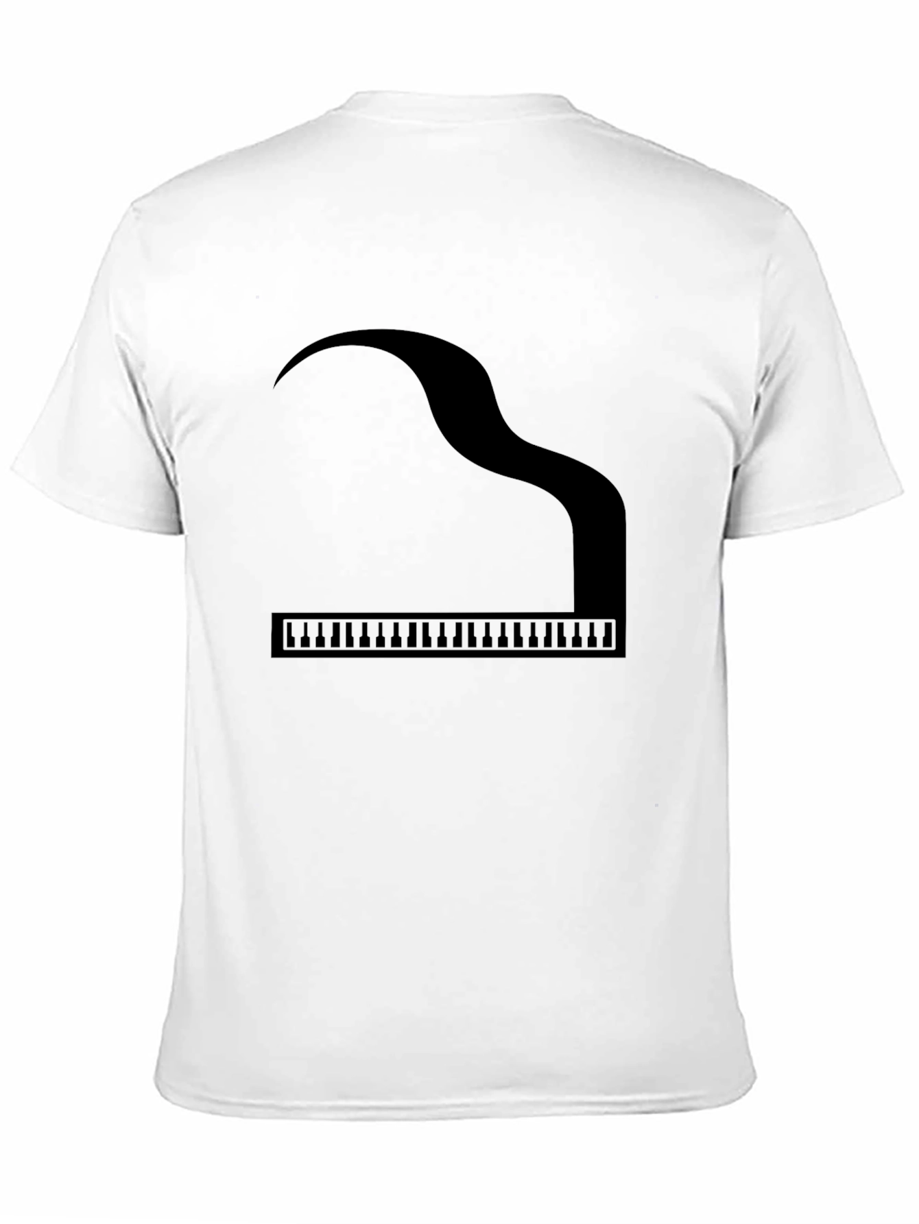 Black Piano Graphic Tee - Classic Black view 11