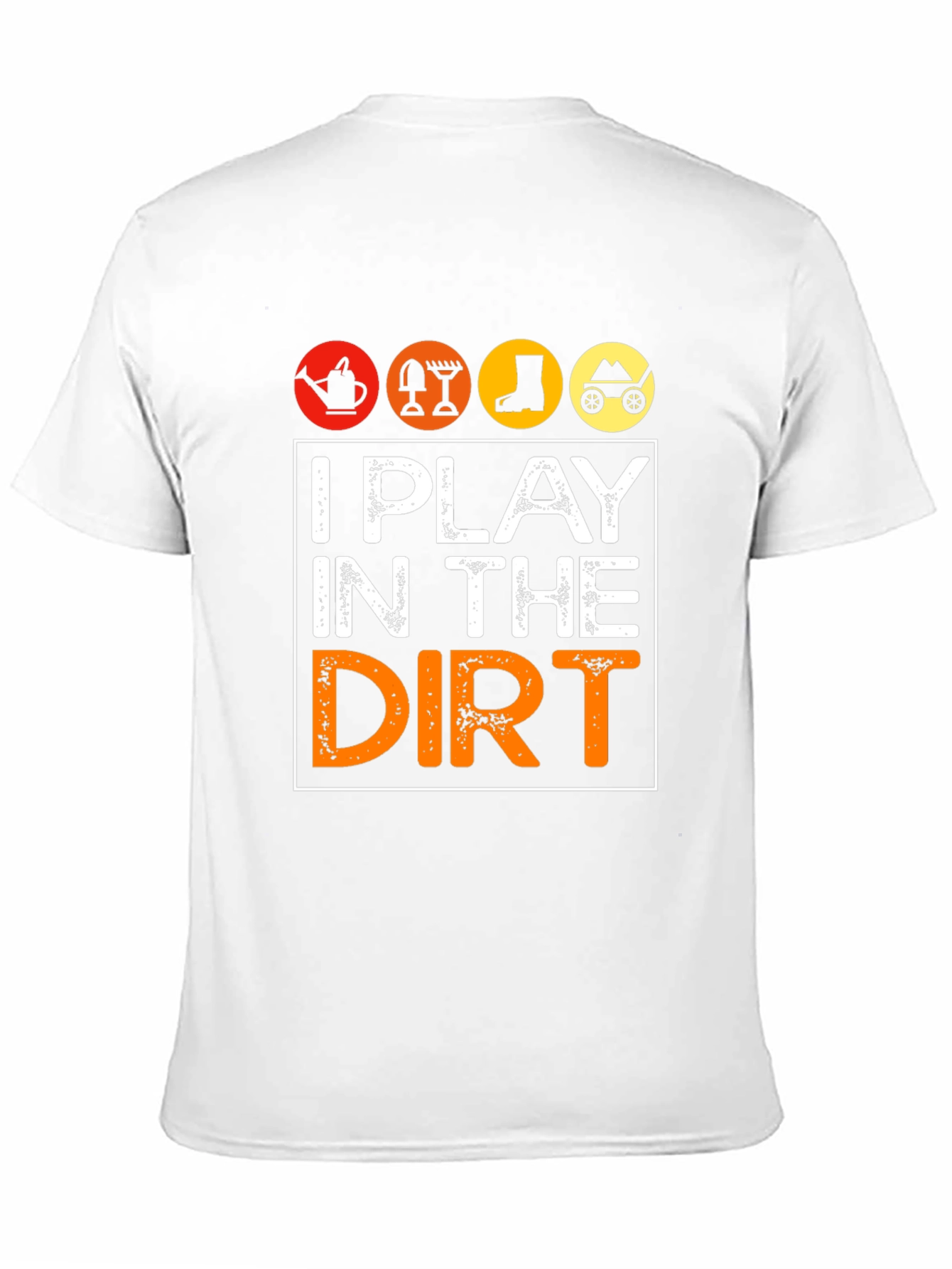 Black I Play in the Dirt Gardening Graphic Tee view 11