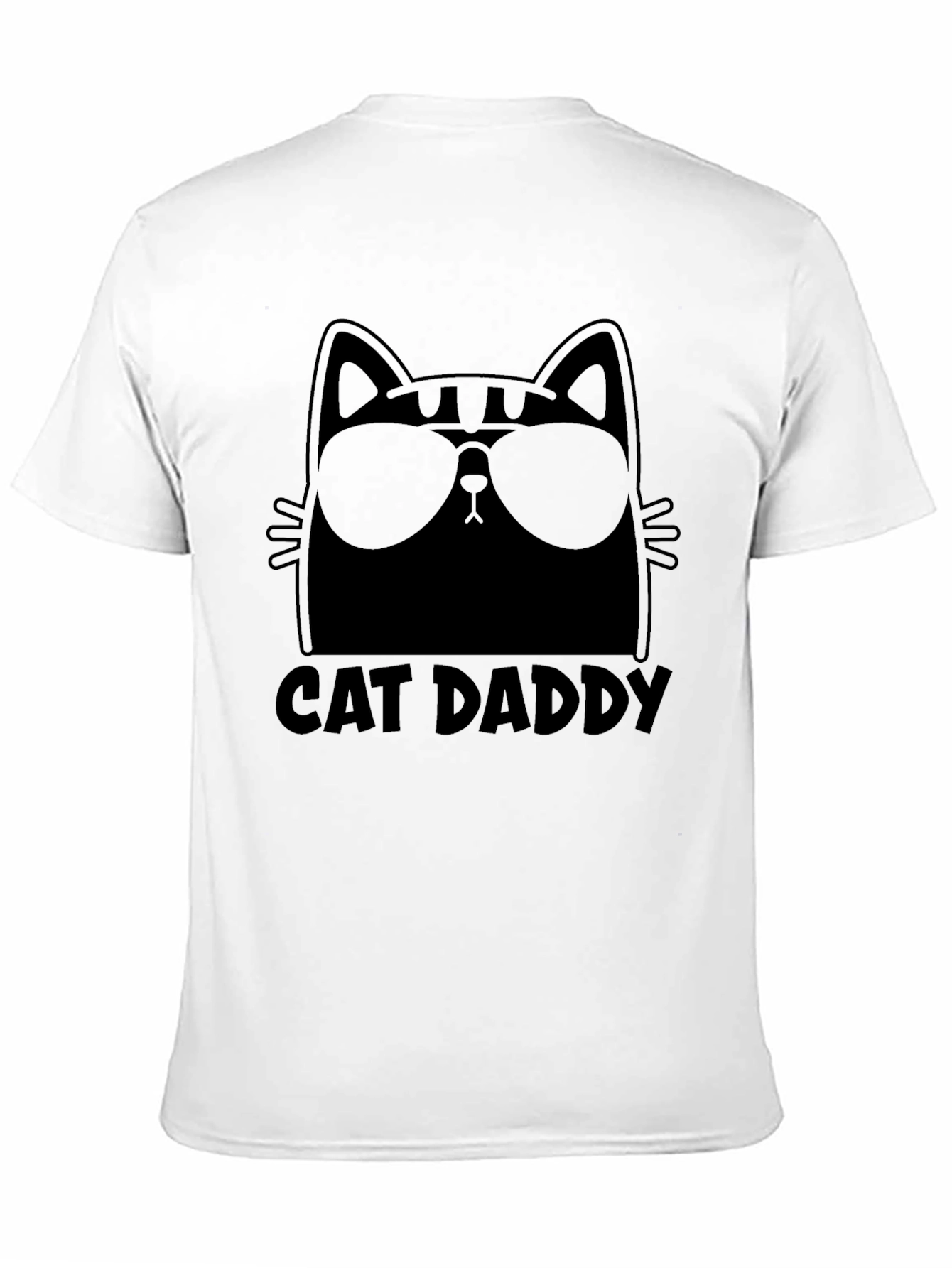 Black Cool Cat Daddy Graphic Tee view 11
