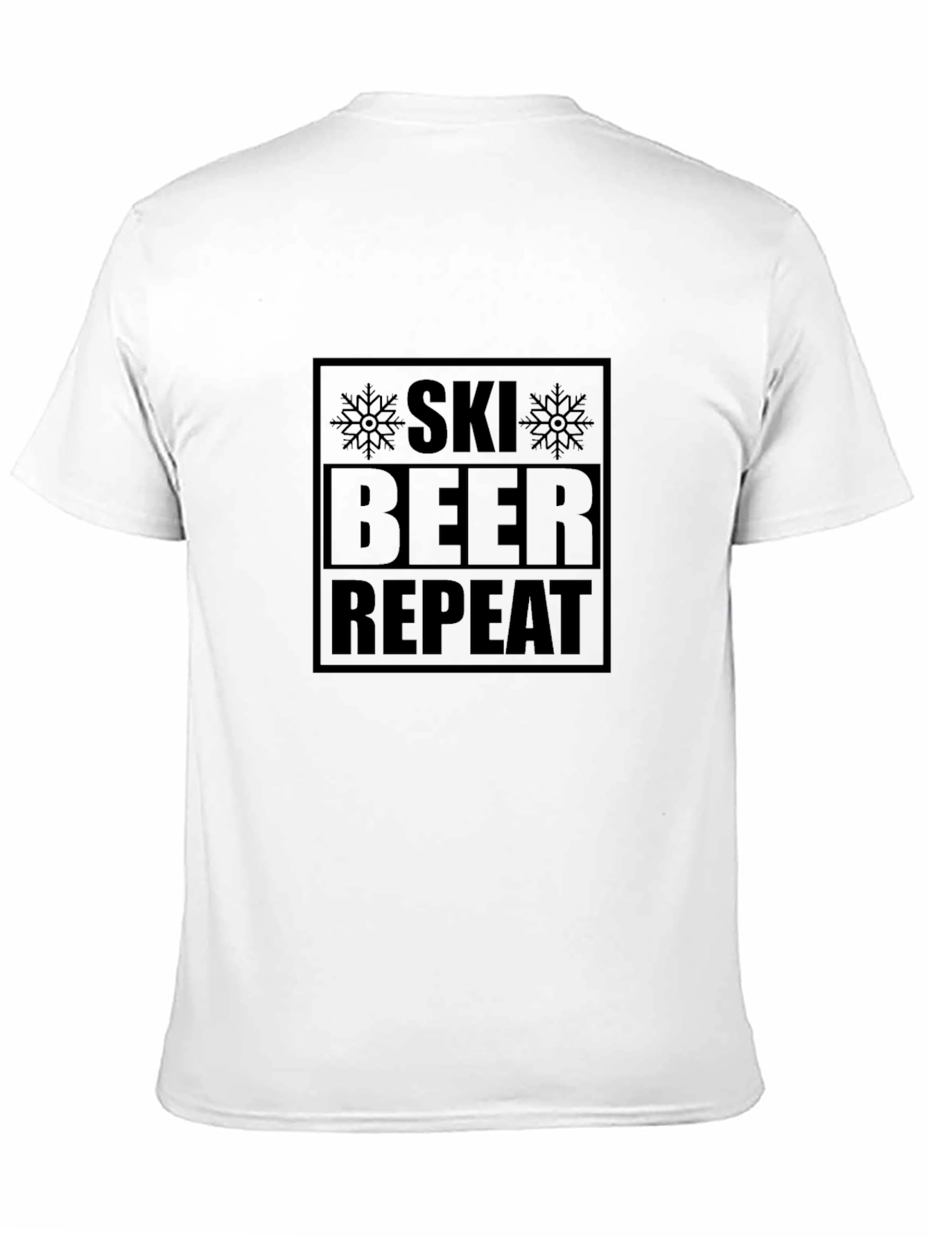 Ski Beer Repeat Graphic Tee - 11