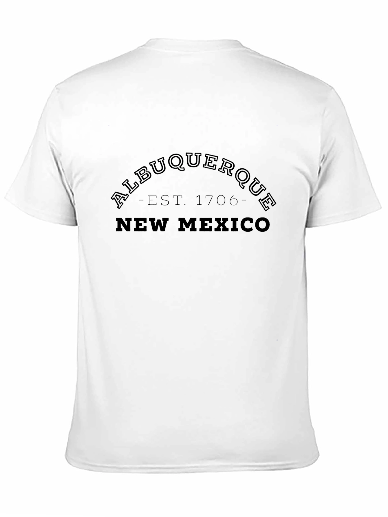 Albuquerque New Mexico Black Graphic Tee - 11