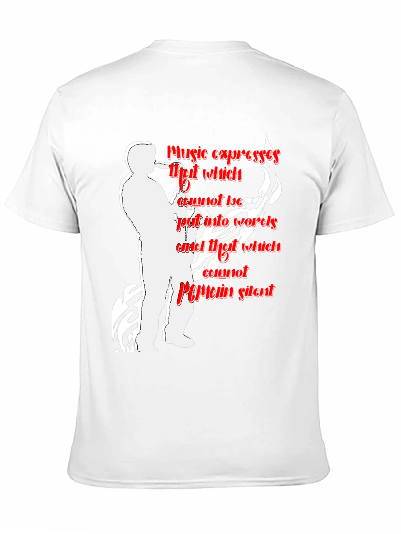 Black Music Expresses T-Shirt - Saxophone Player view 11