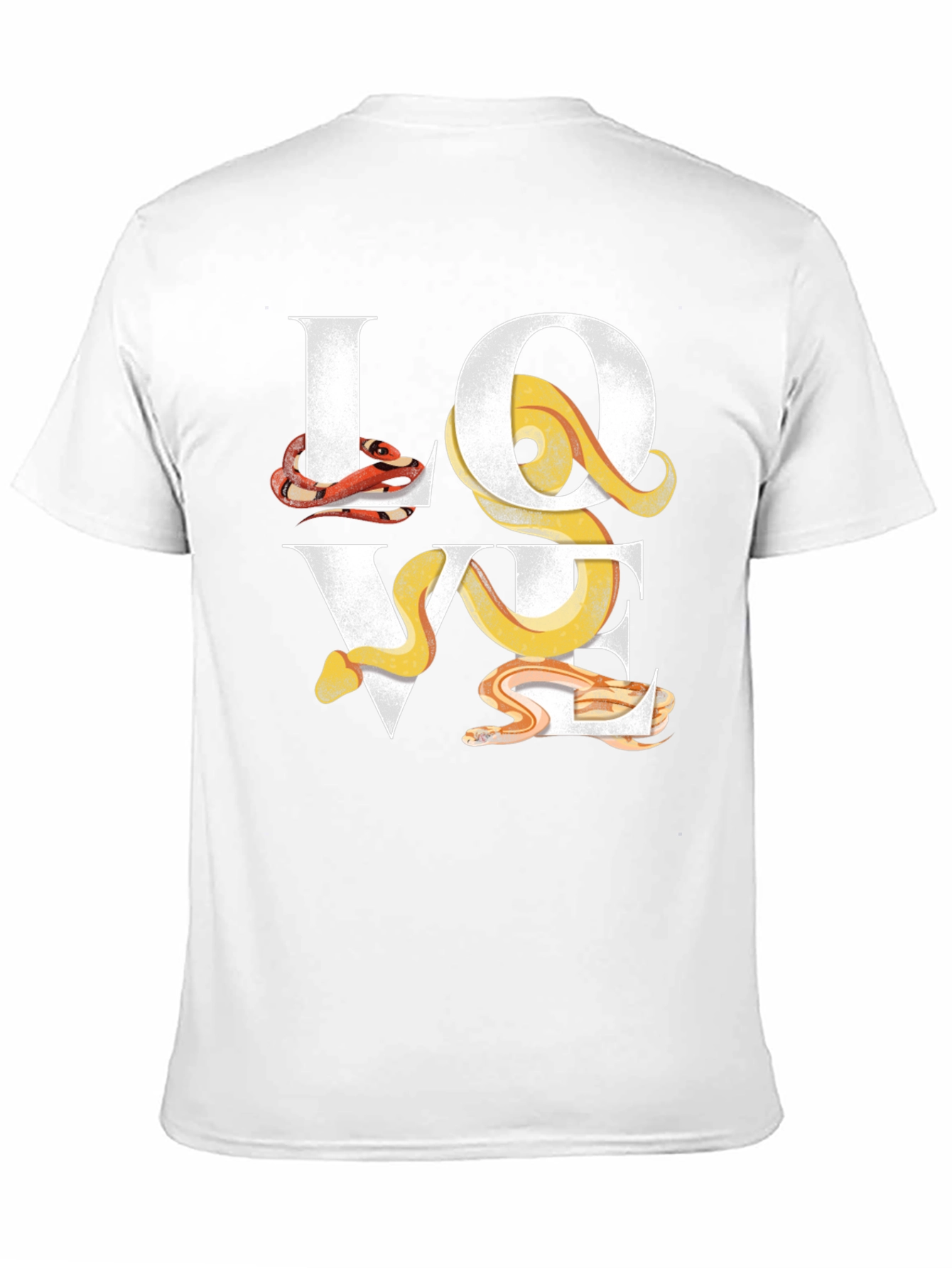 Black Snakes LOVE T-Shirt view 11