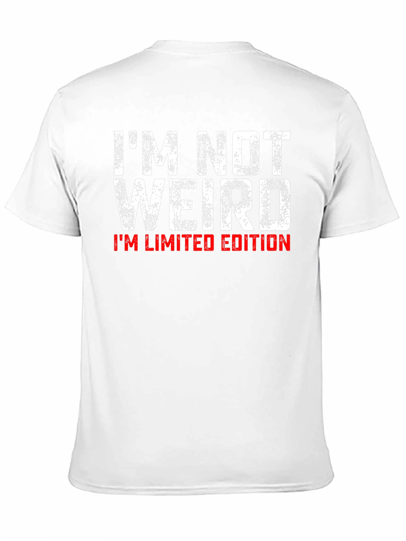 Black I'm Not Weird, I'm Limited Edition T-Shirt view 11