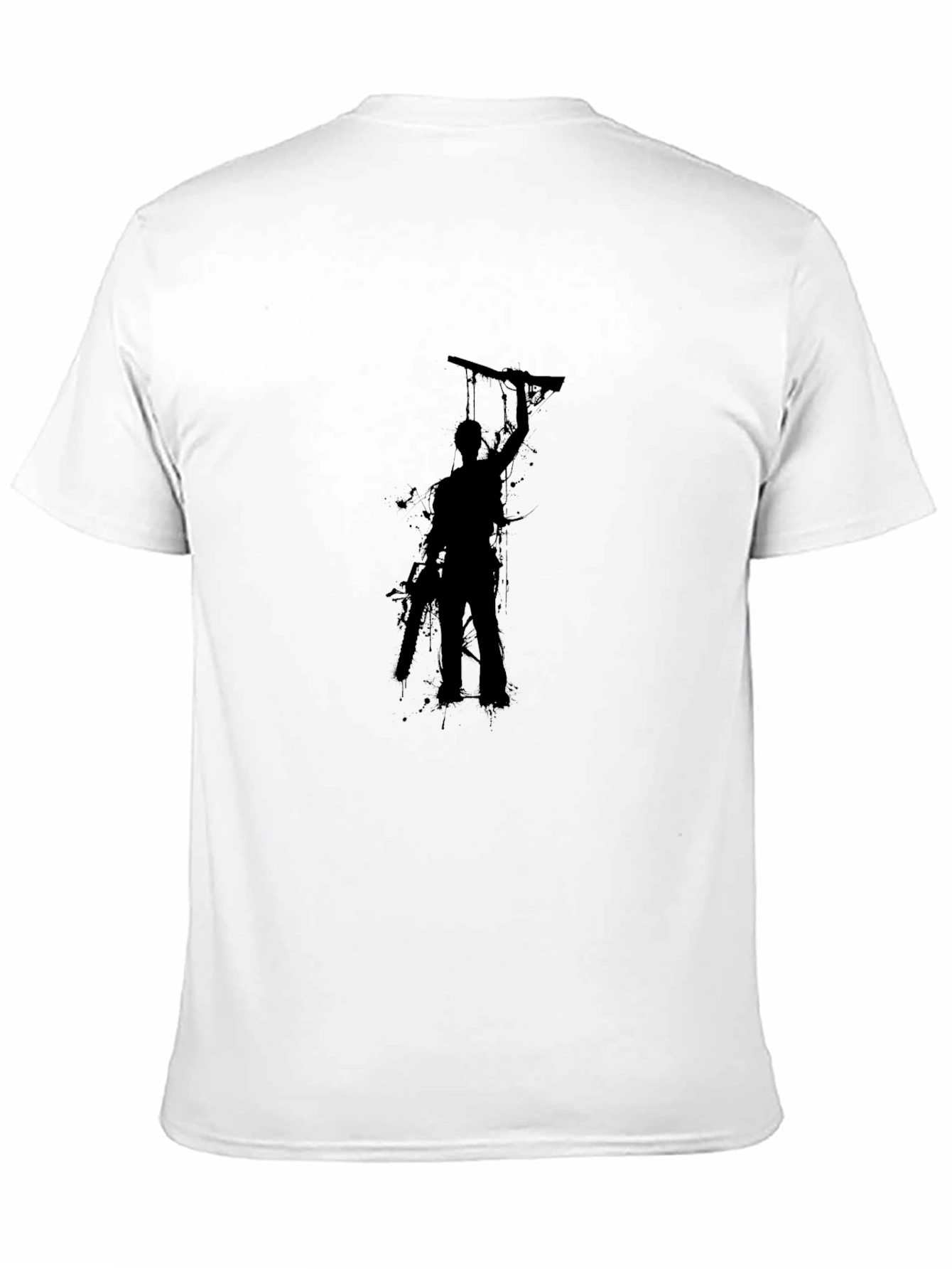 Black Silhouette Graphic Tee - Evil Dead Inspired view 11