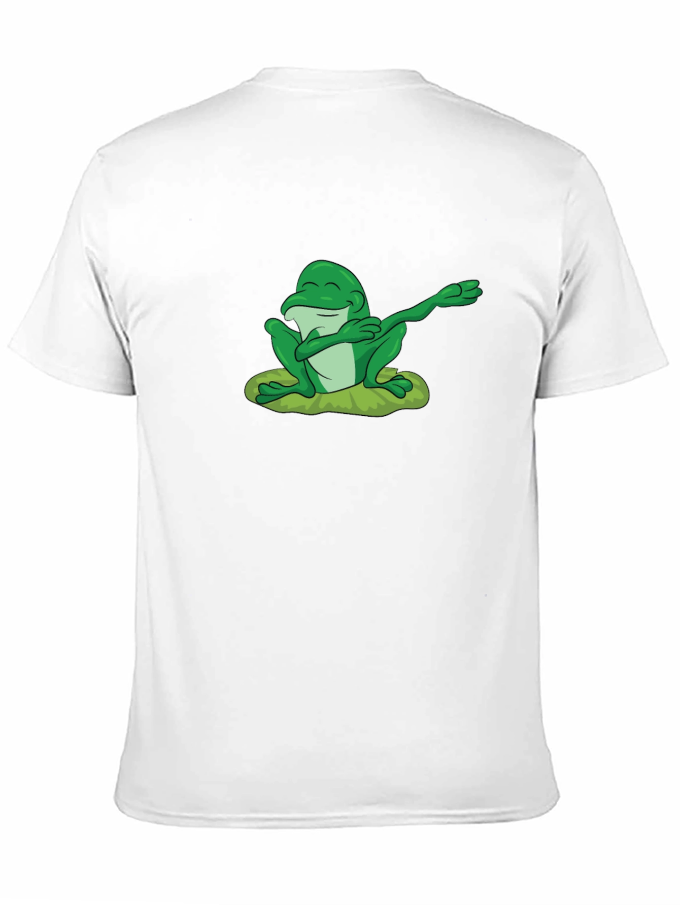 Black Dabbing Frog T-Shirt - Cool Graphic Tee view 11
