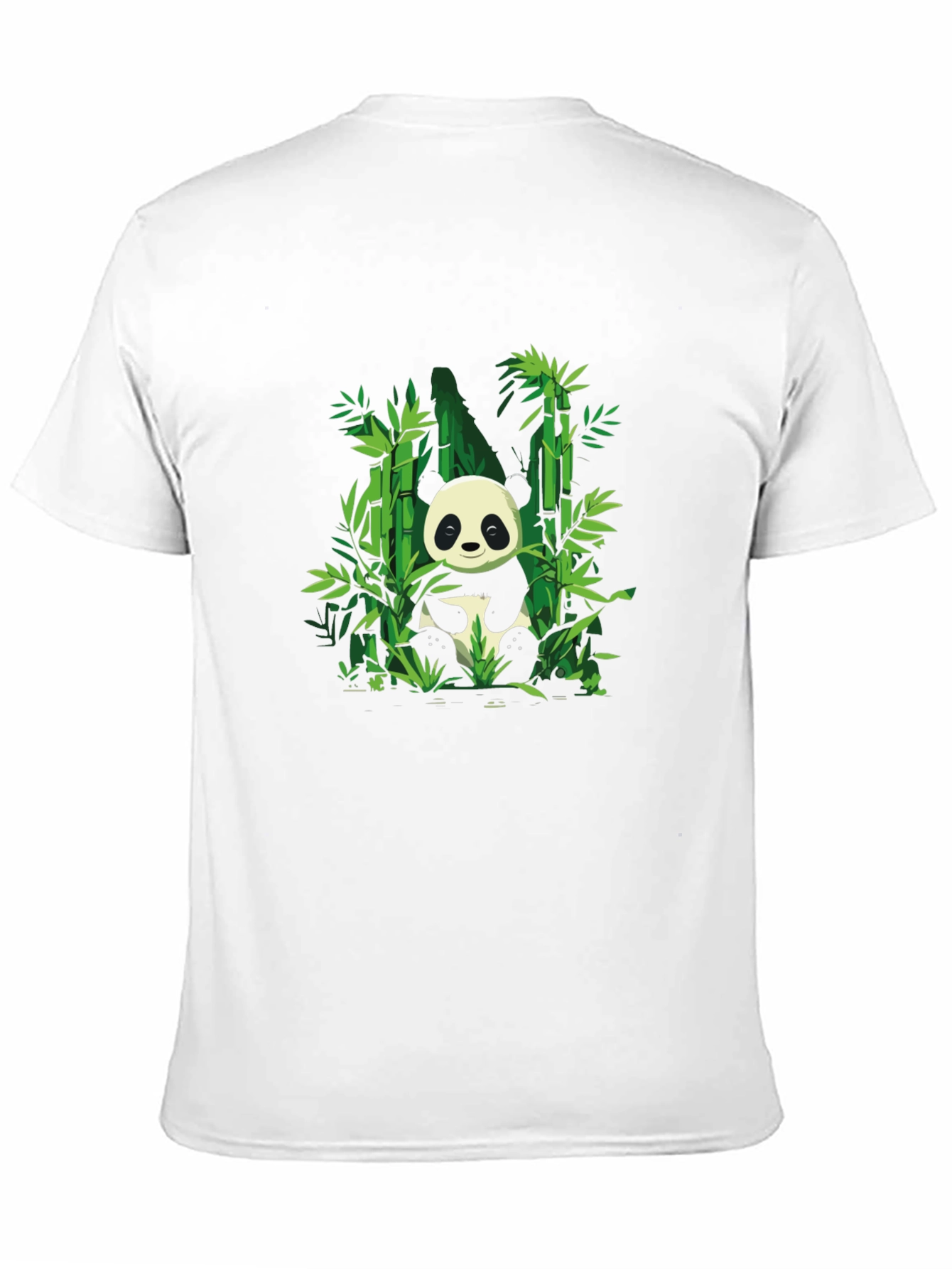 Black Panda Bamboo Graphic T-Shirt - Soft Cotton Blend view 11