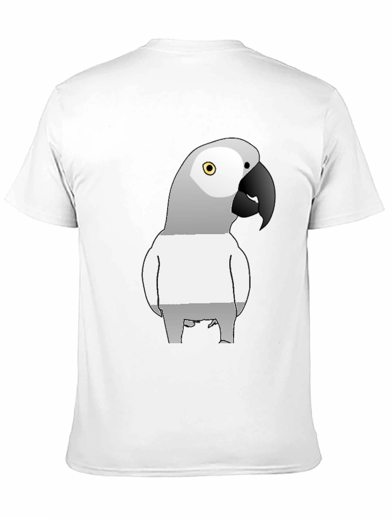 Black Parrot Graphic T-Shirt - Stylish Bird Lover Tee view 11