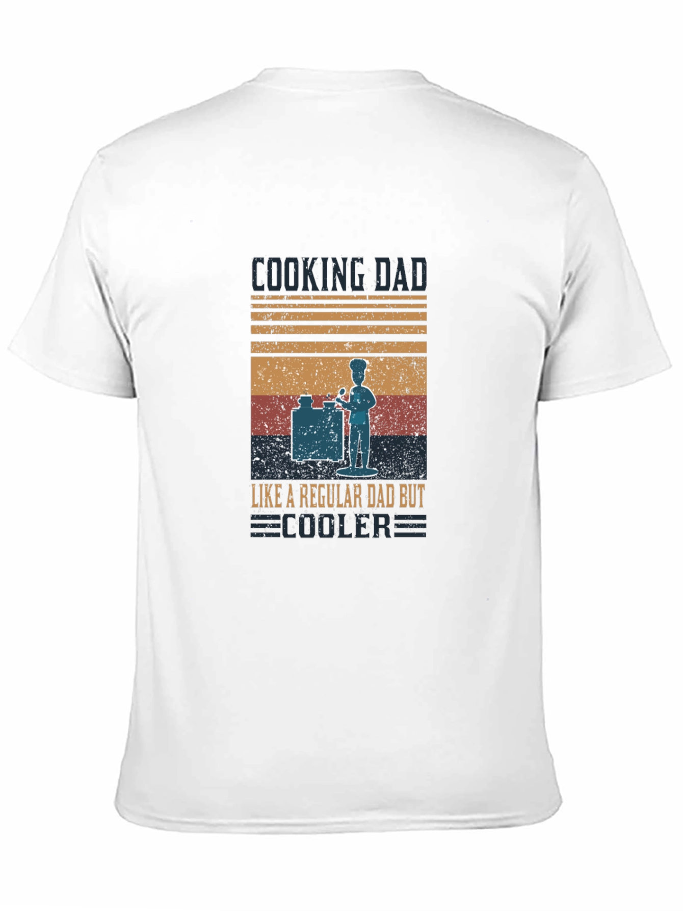 Black Cooking Dad T-Shirt view 11