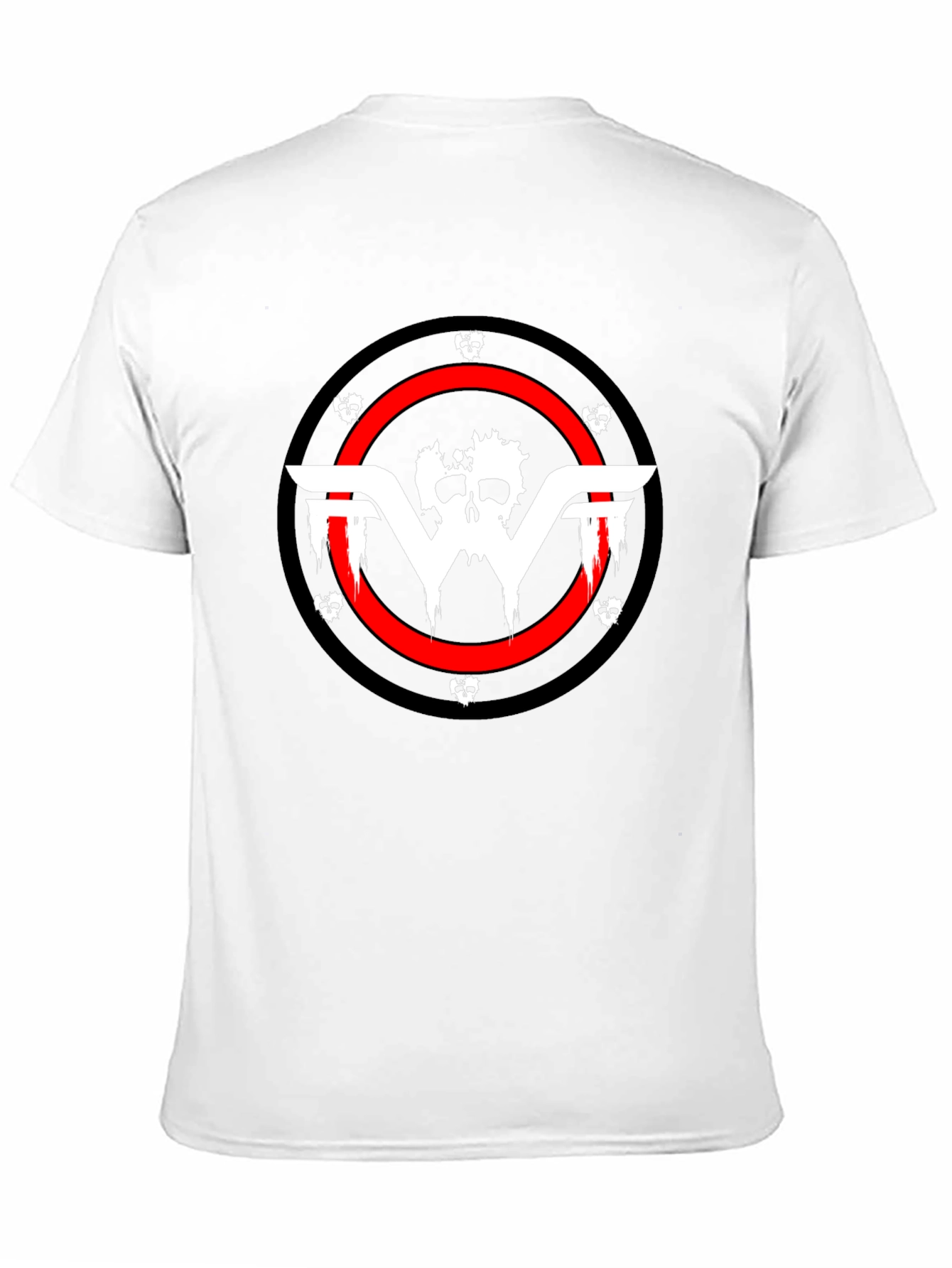 Black Skull Graphic Black T-Shirt view 11