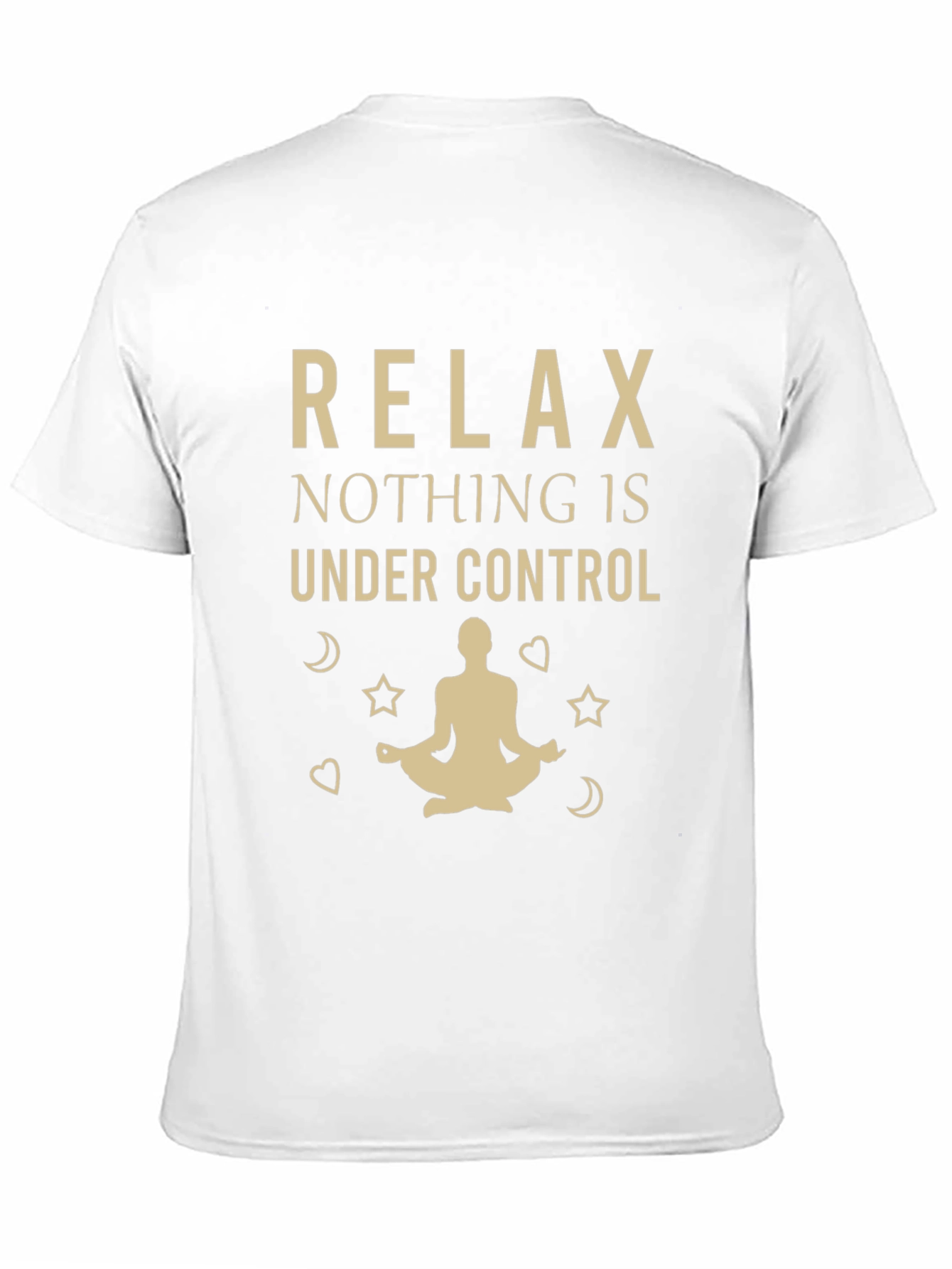Black Relax T-Shirt - Nothing Is Under Control view 11