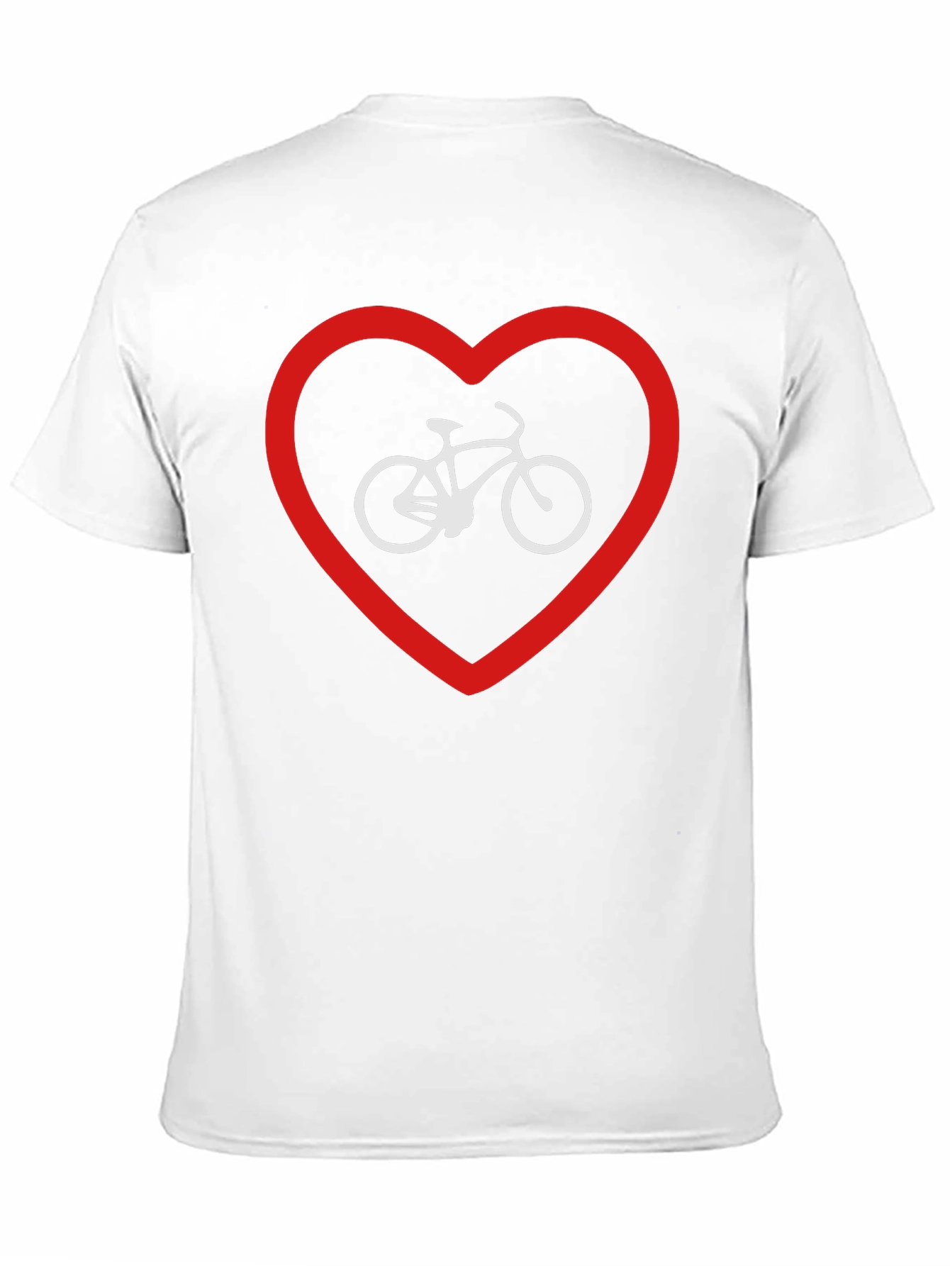 Black Bike Love Graphic Tee - Black Cotton Blend view 11