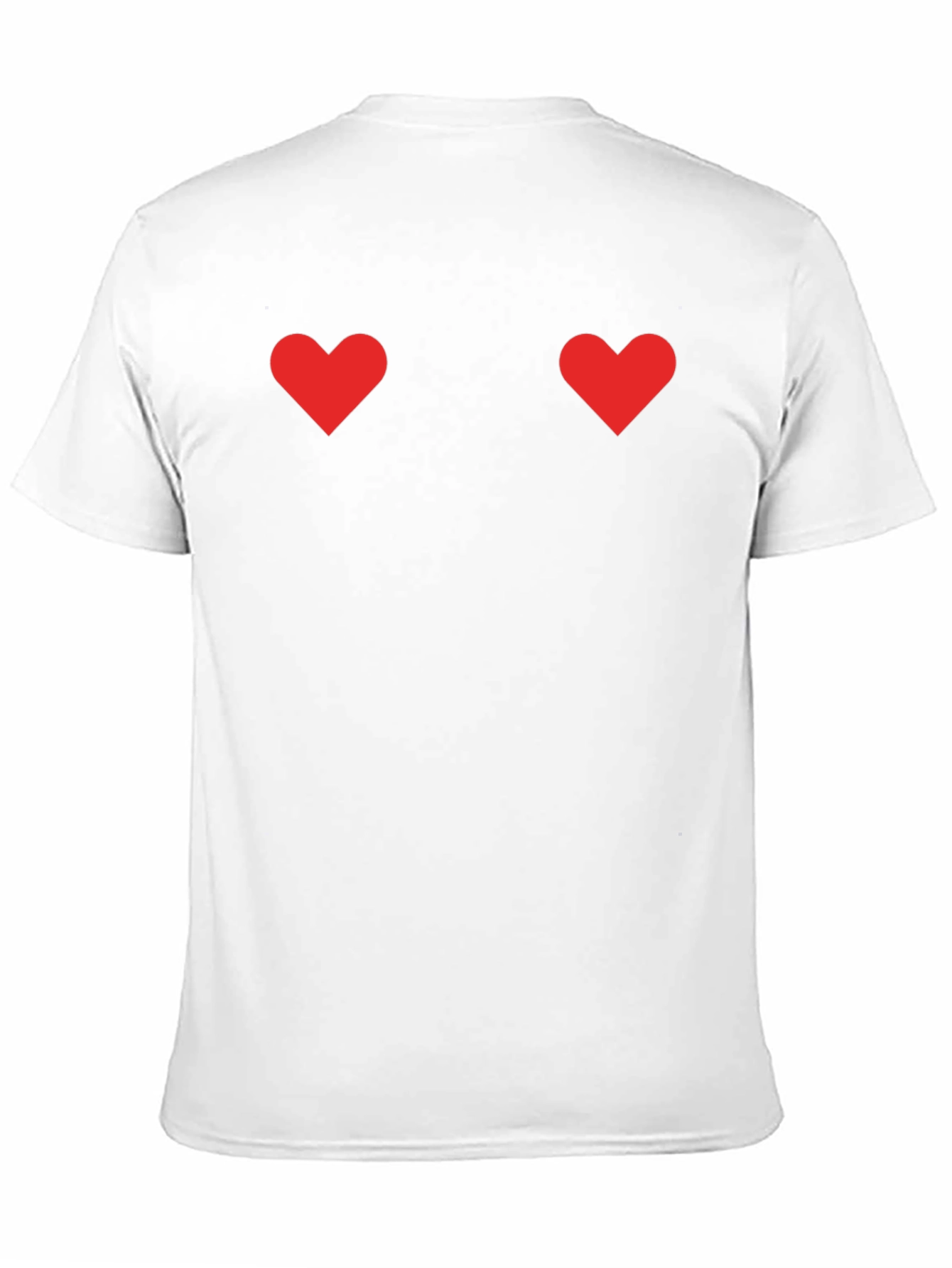 Black Heart Tee - Valentine's Black T-Shirt view 11