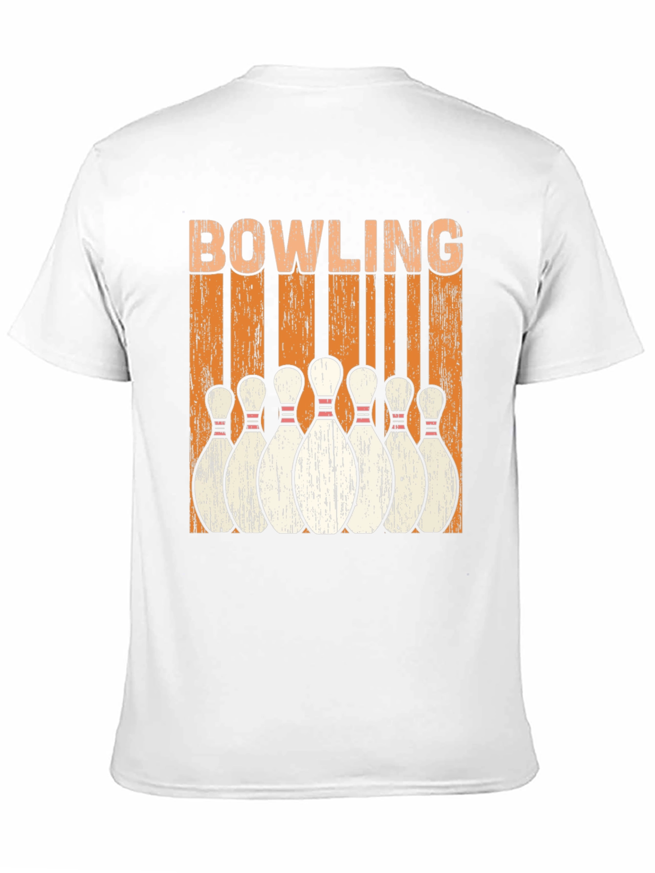 Black Bowling Pins Graphic T-Shirt view 11