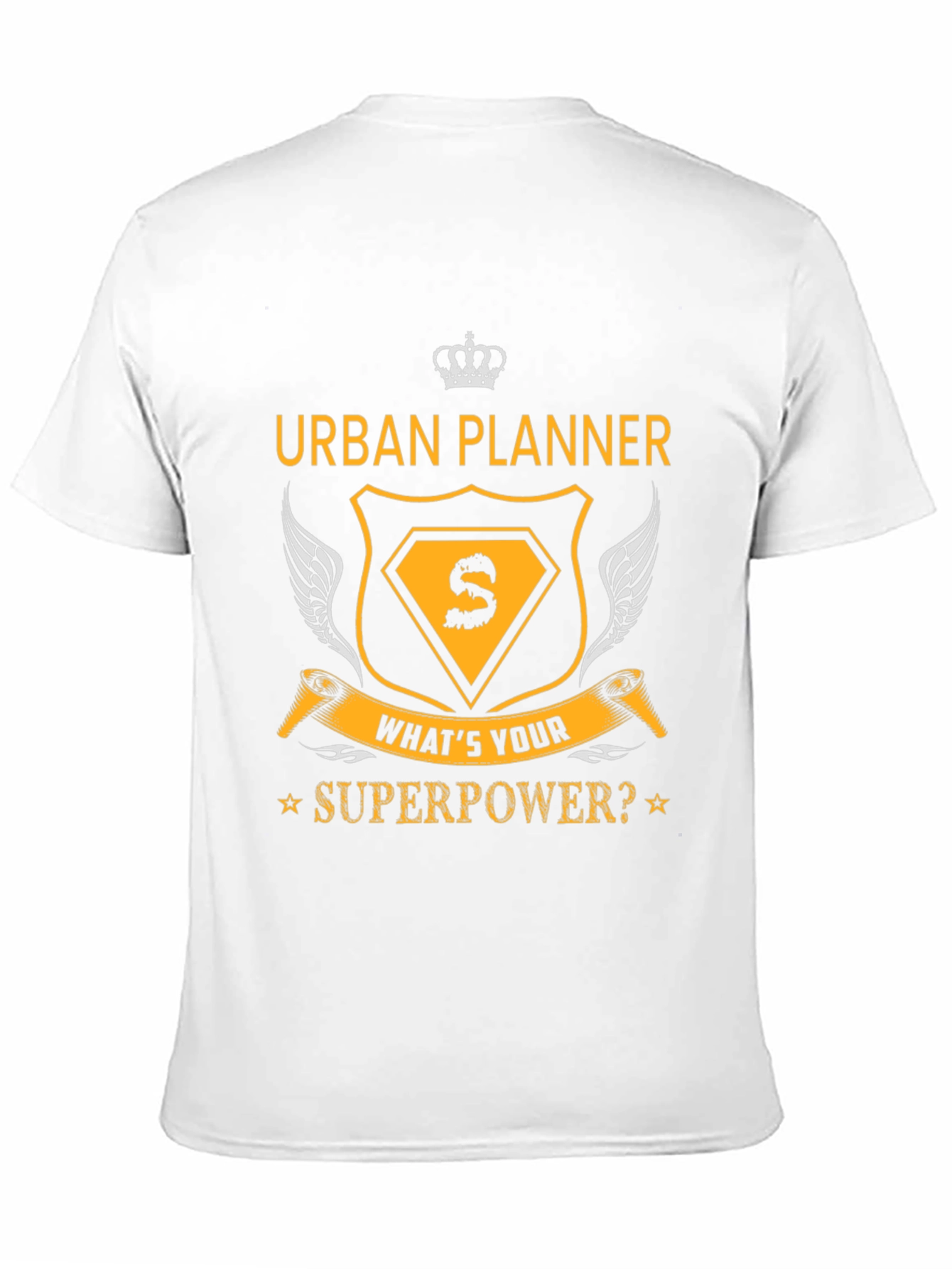 Black Urban Planner Superpower T-Shirt view 11