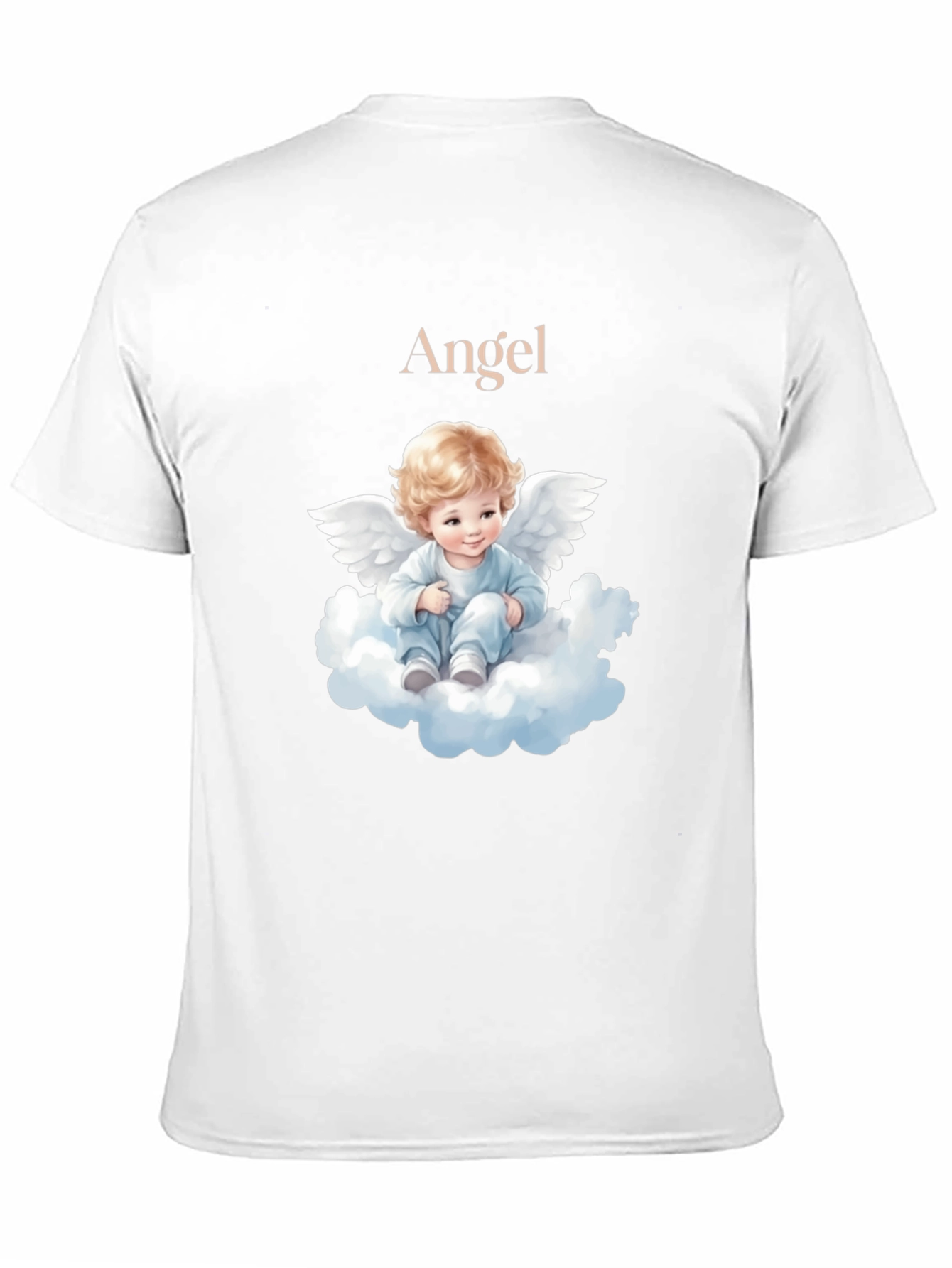 Black Angel Baby Graphic T-Shirt - Cute & Comfy Tee view 11