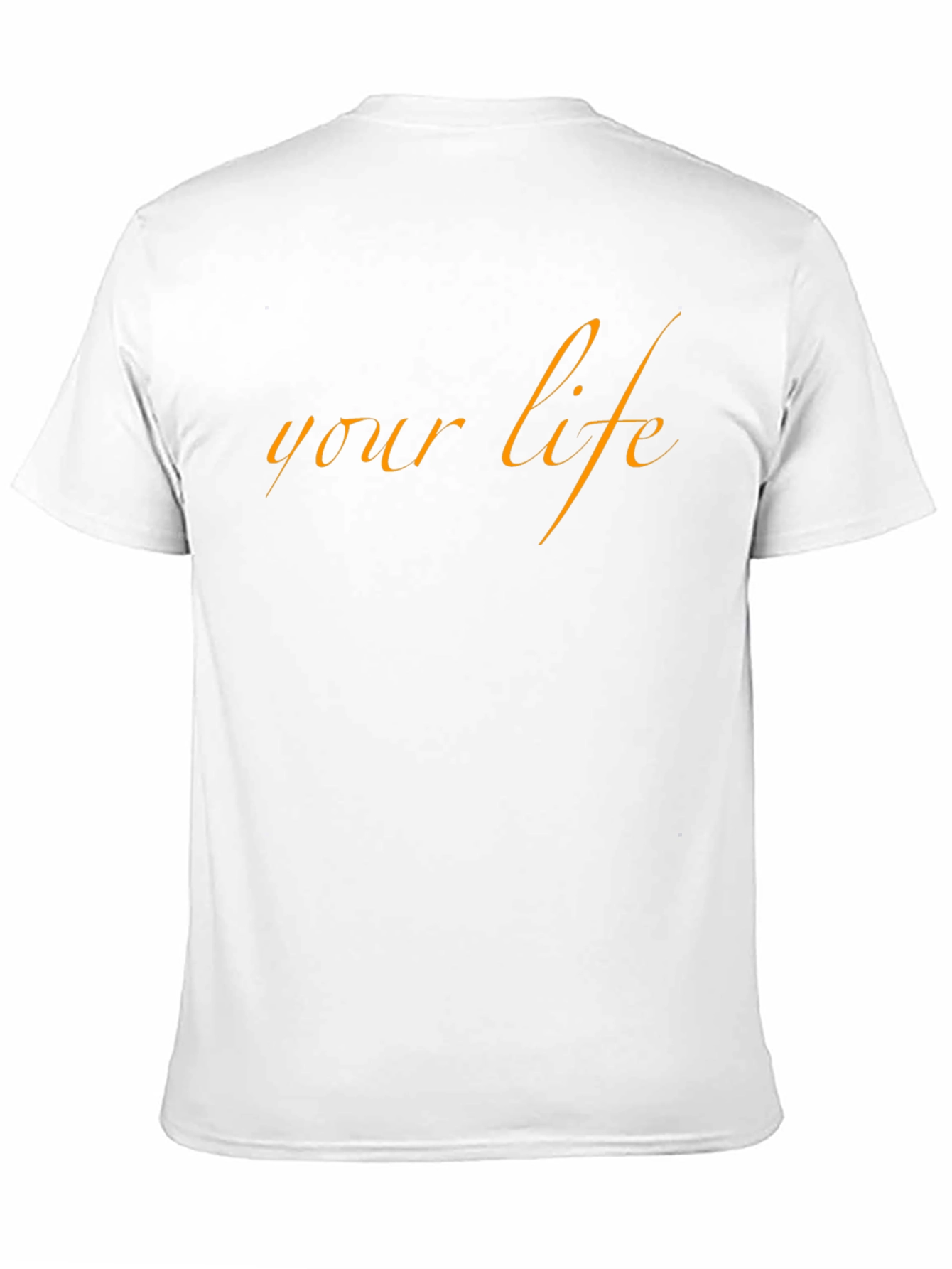 Black Your Life Graphic Tee - Stylish Black T-Shirt view 11