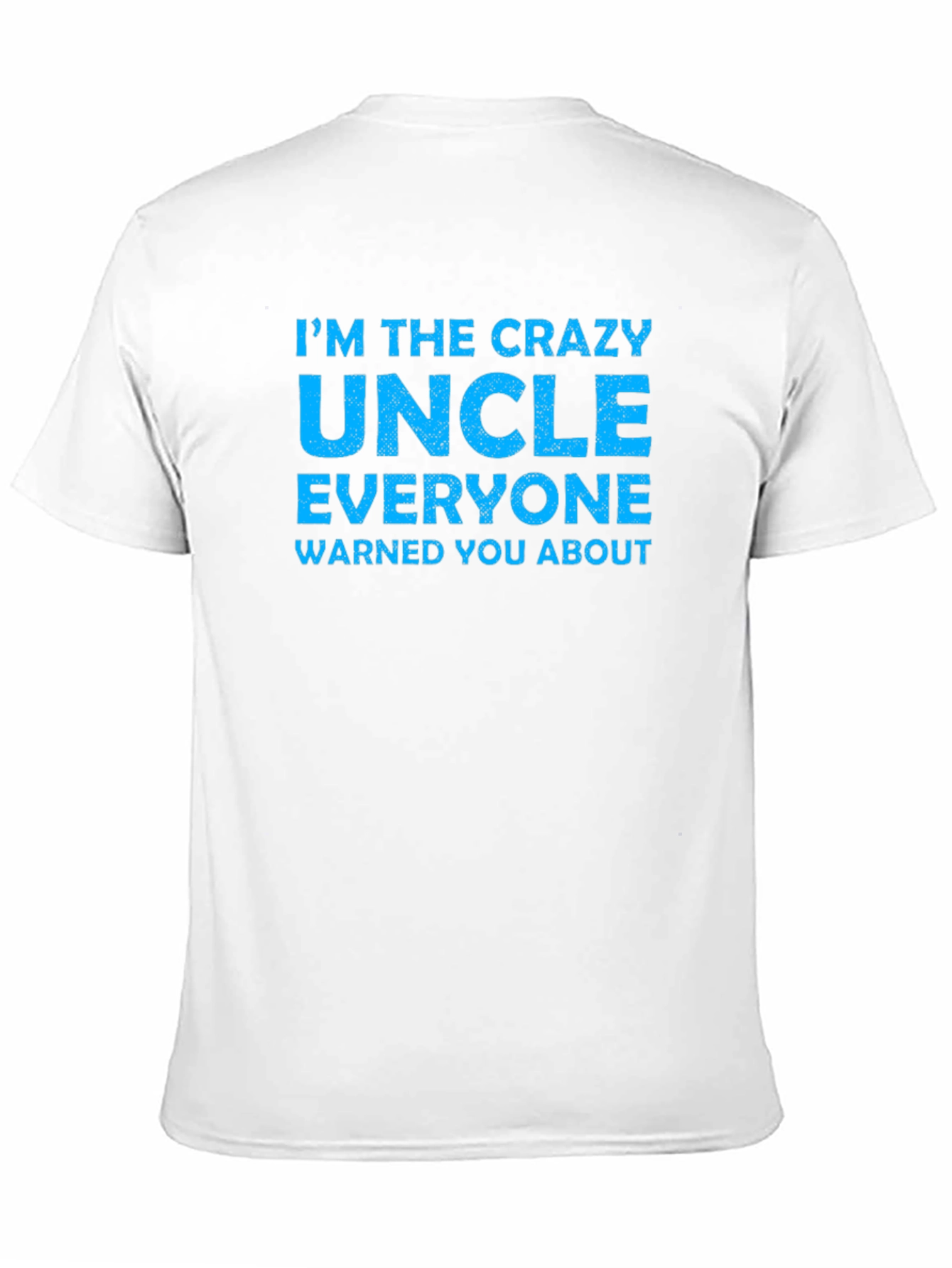 Black Crazy Uncle T-Shirt - Fun Novelty Tee view 11