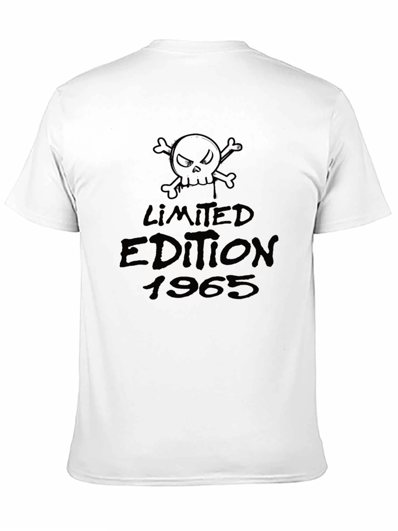 Black Limited Edition 1965 Skull Graphic T-Shirt view 11