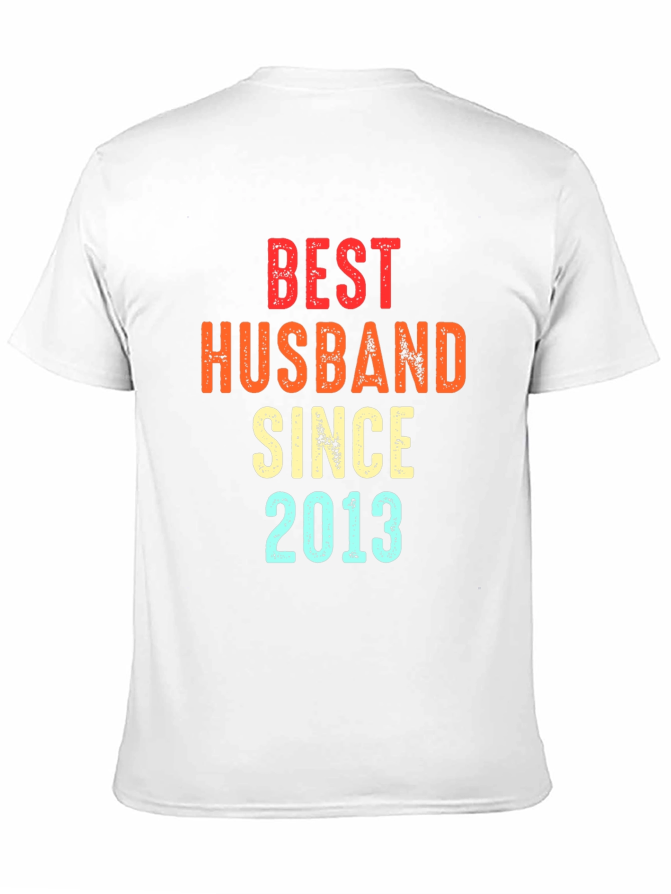 Black Best Husband Since 2013 T-Shirt view 11