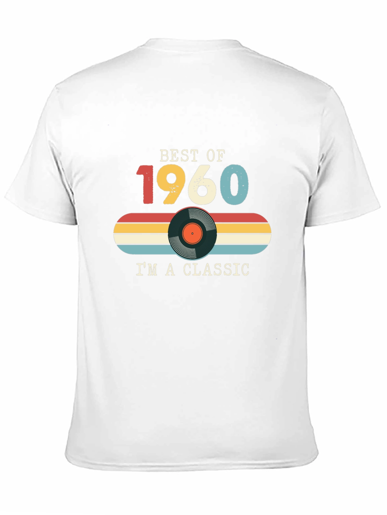 Black Best of 1960 I'm A Classic T-Shirt view 11