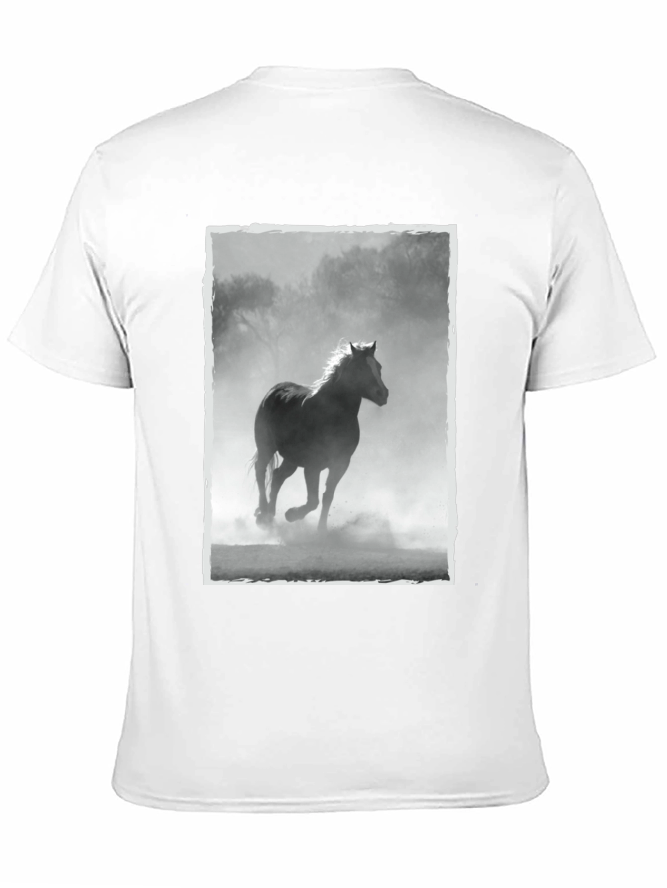Black Black Horse T-Shirt - Equestrian Style view 11