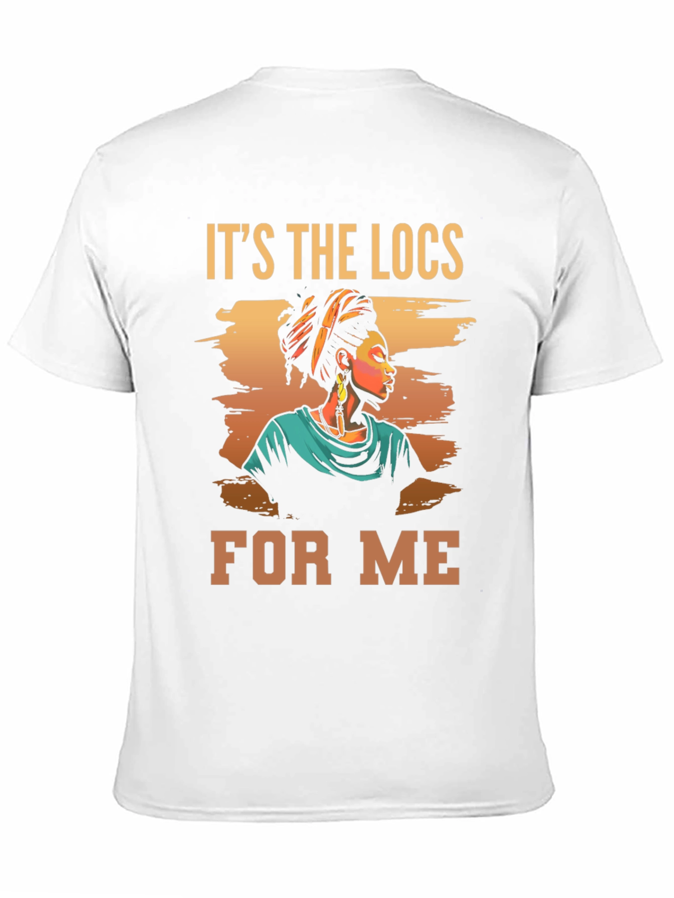 Black It's the Locs For Me Graphic Tee view 11