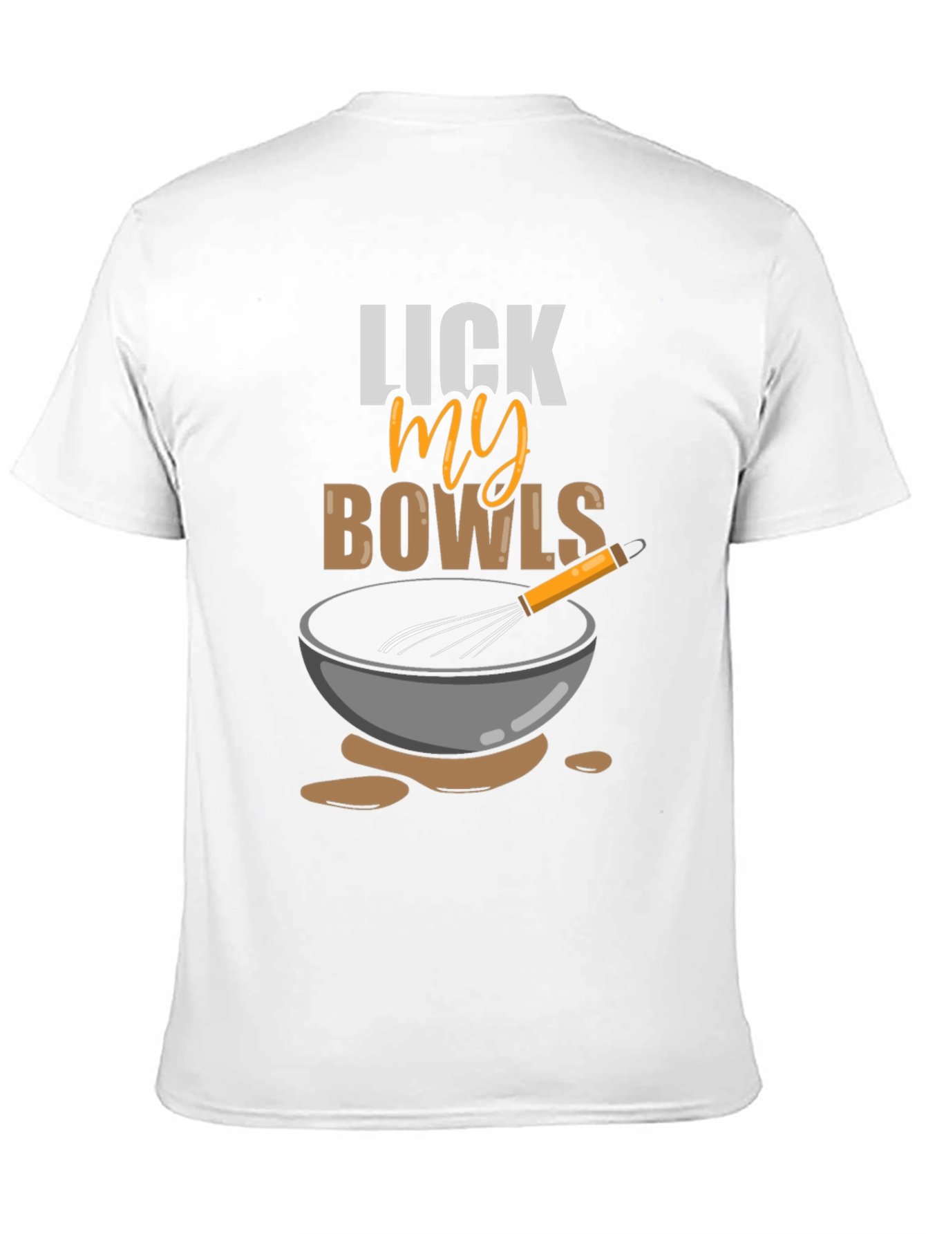 Black Lick My Bowls Graphic T-Shirt view 11