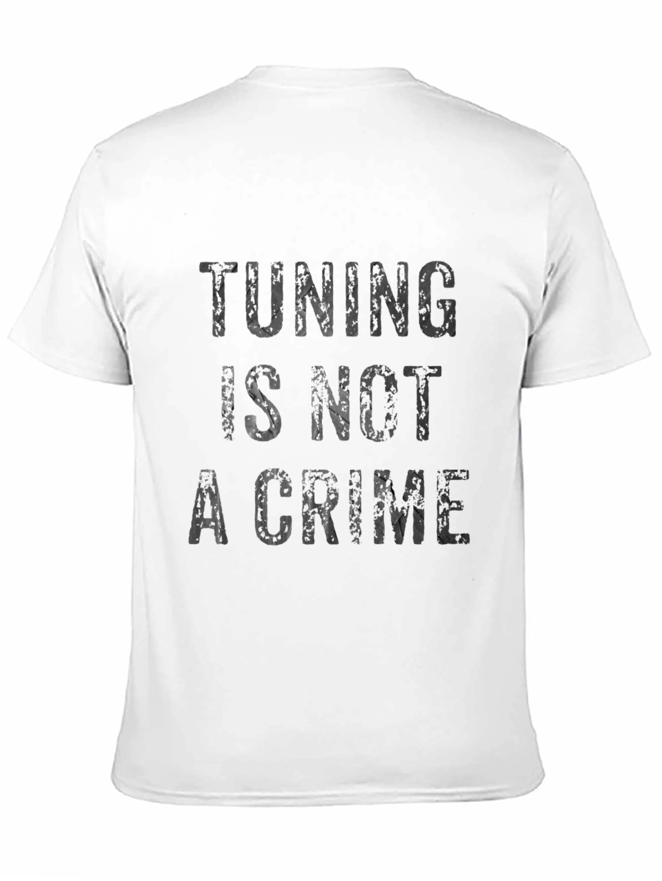 Black Tuning is Not a Crime Graphic T-Shirt view 11