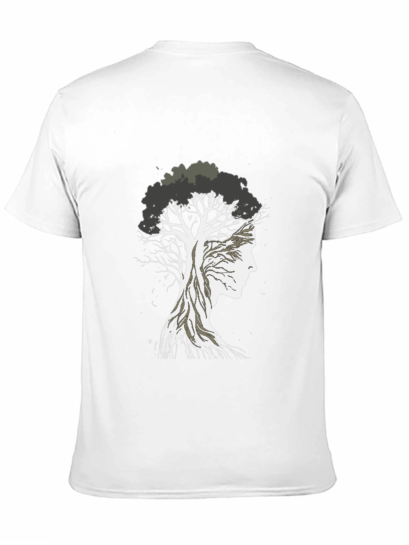 Black Tree of Life Graphic Tee - Nature Inspired T-Shirt view 11