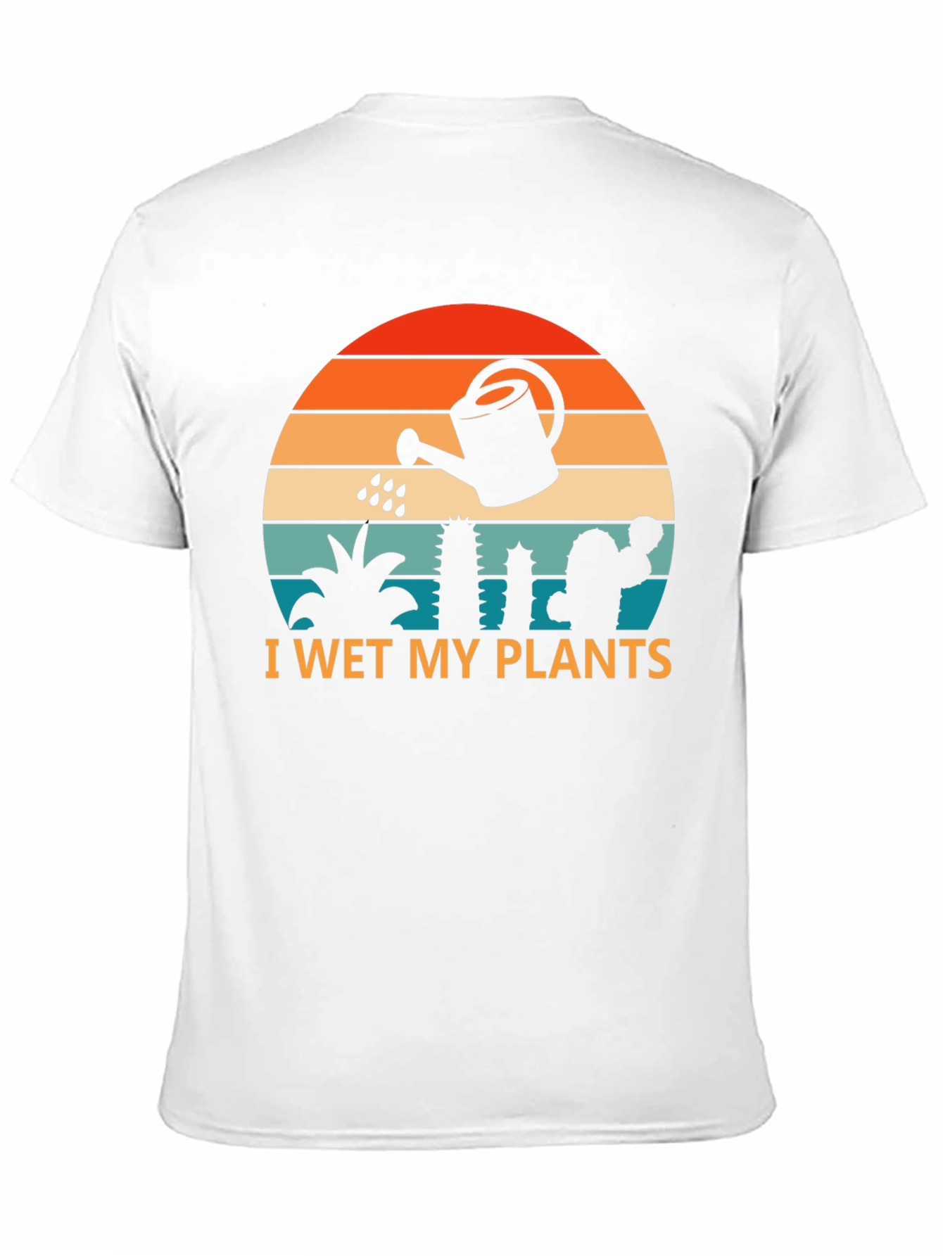 Black I Wet My Plants Graphic T-Shirt view 11