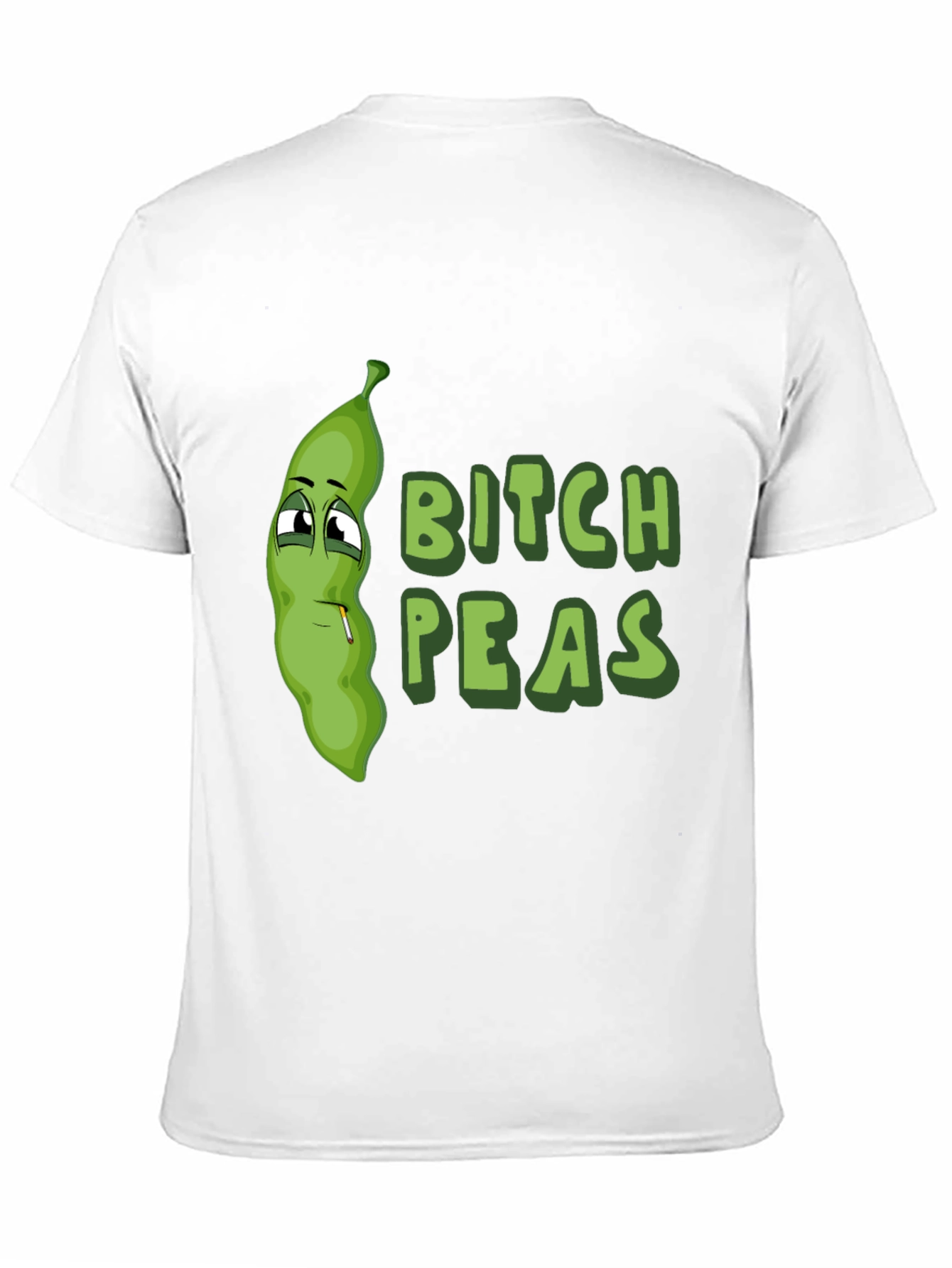 Black Bitch Peas Graphic T-Shirt view 11
