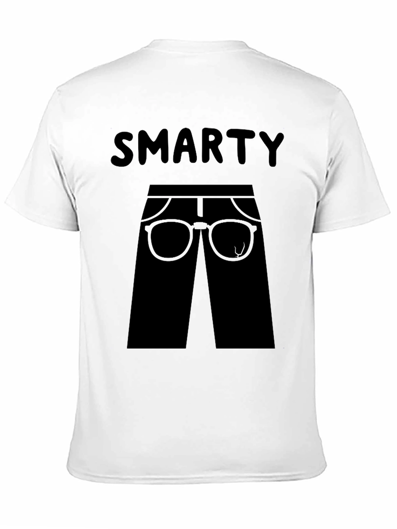 Black Smarty Pants Graphic T-Shirt - Black view 11