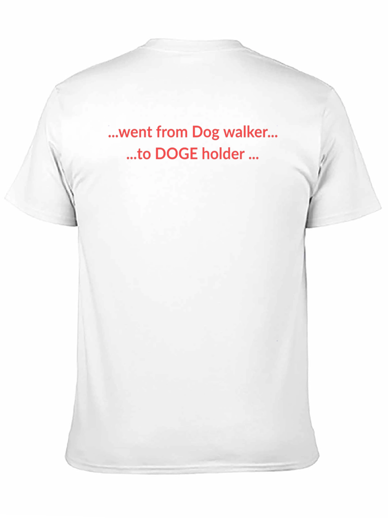Black Doge Holder T-Shirt view 11