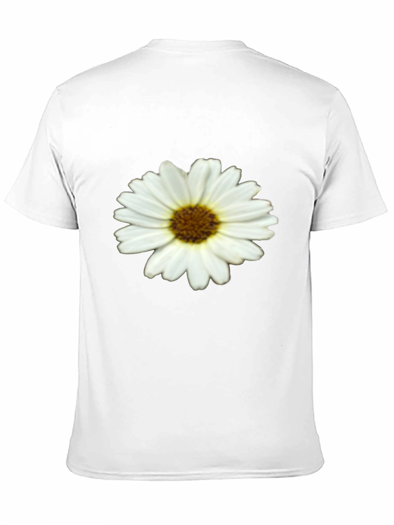 Black Daisy Graphic Print Black T-Shirt view 11