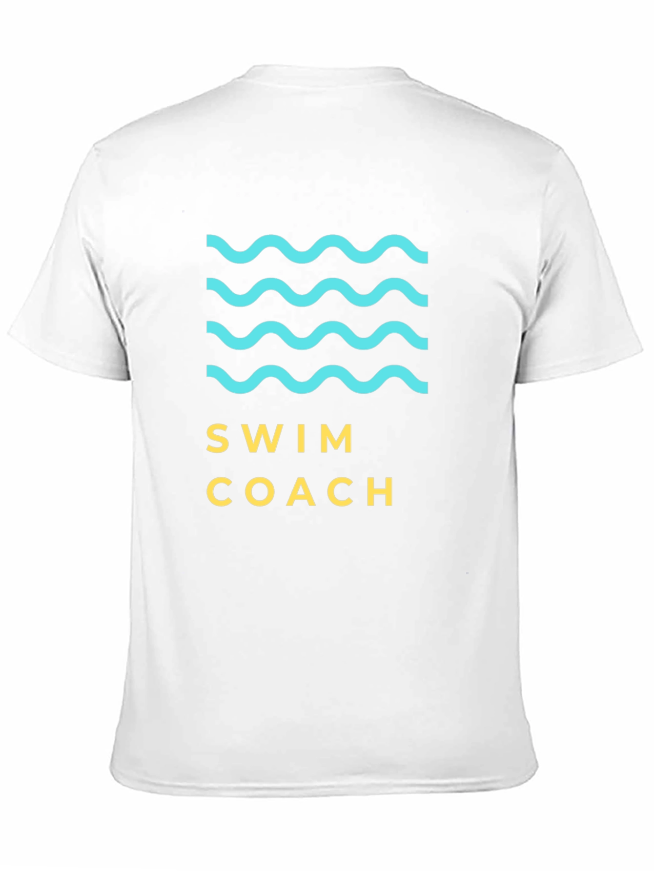 Black Swim Coach Graphic Tee - Stylish & Comfortable view 11