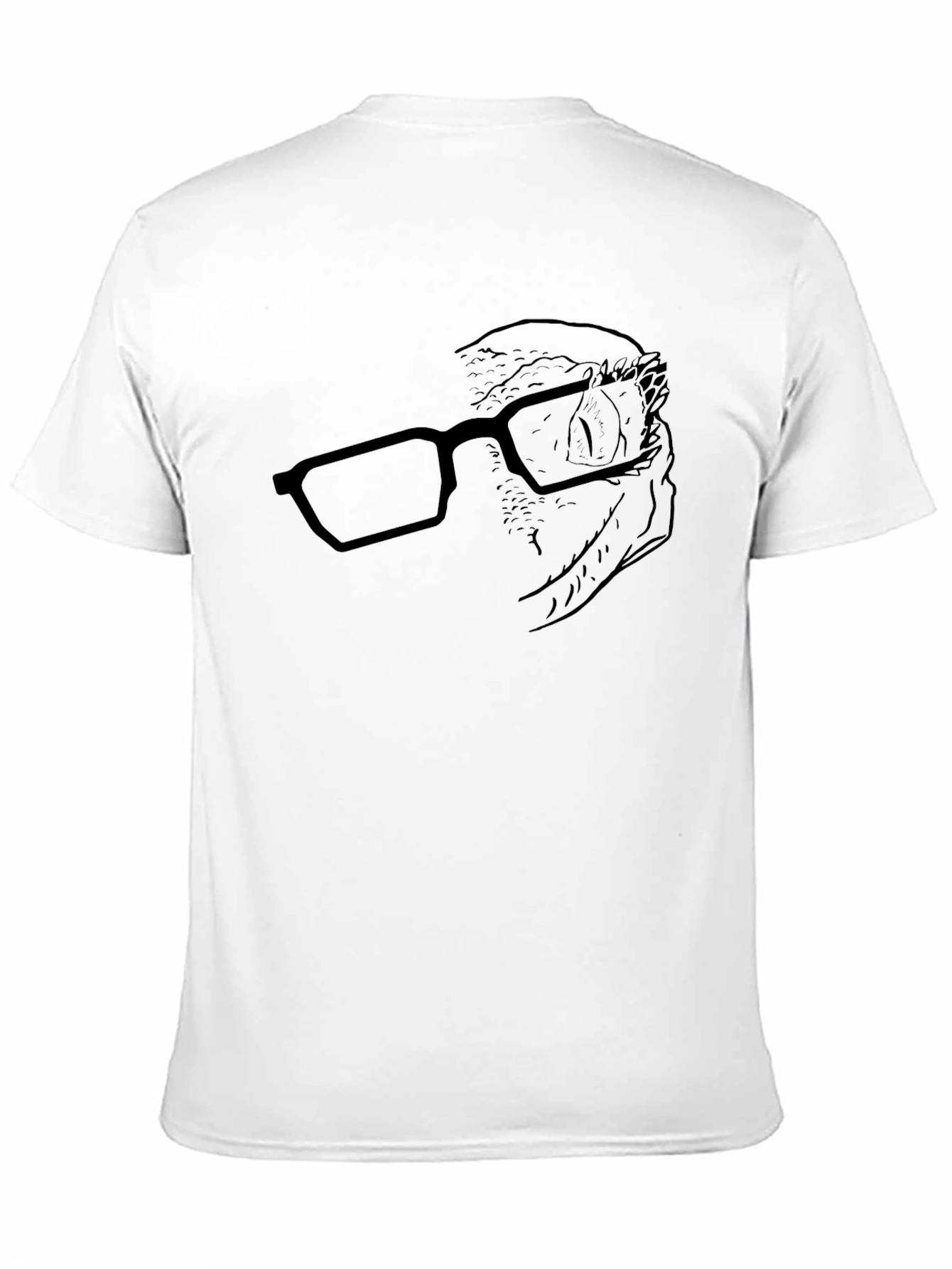 Black Owl with Glasses T-Shirt - Stylish Unisex Tee view 11