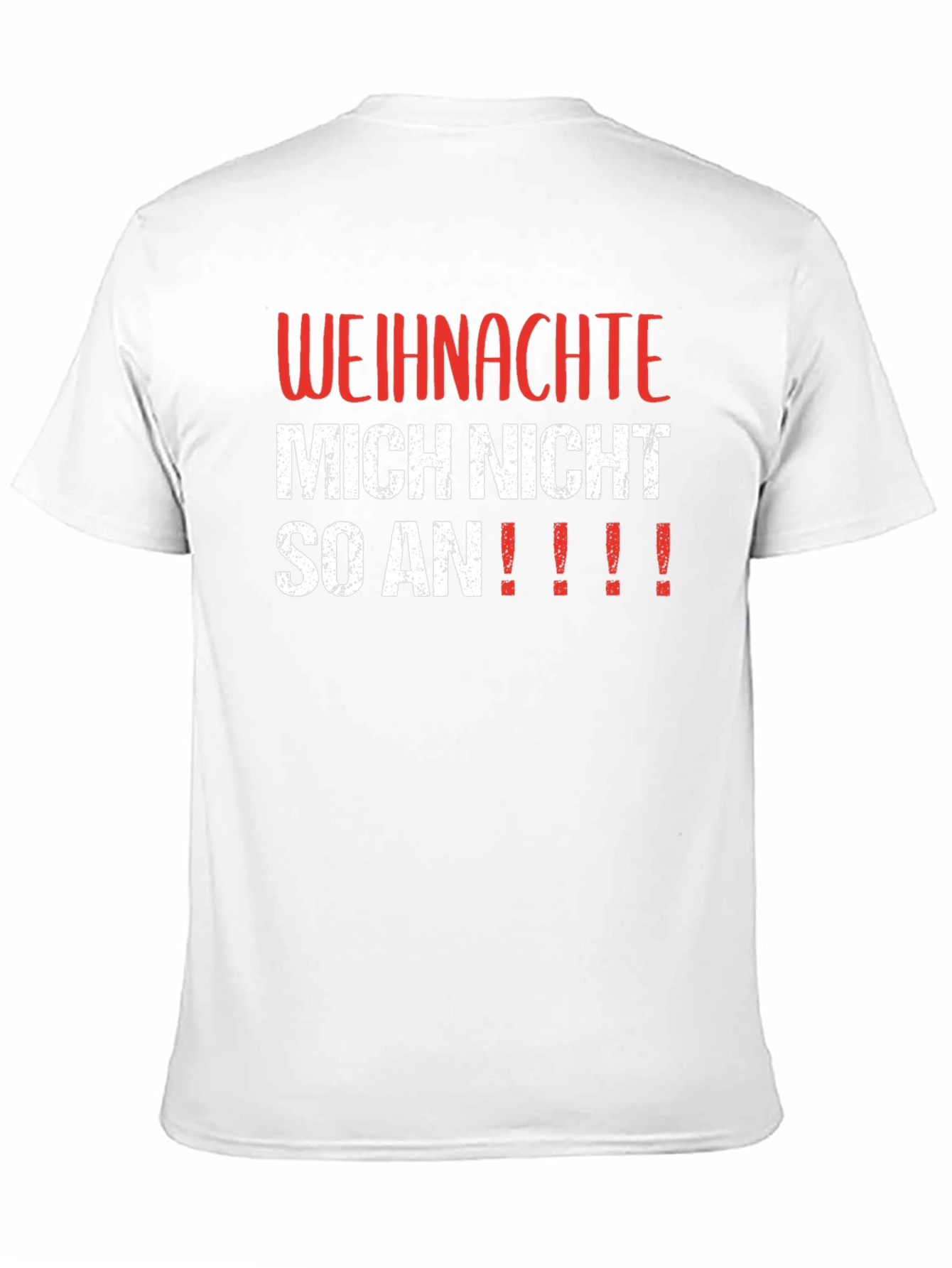 Black Weihnachte Mich Nicht So An! Funny Holiday T-Shirt view 11