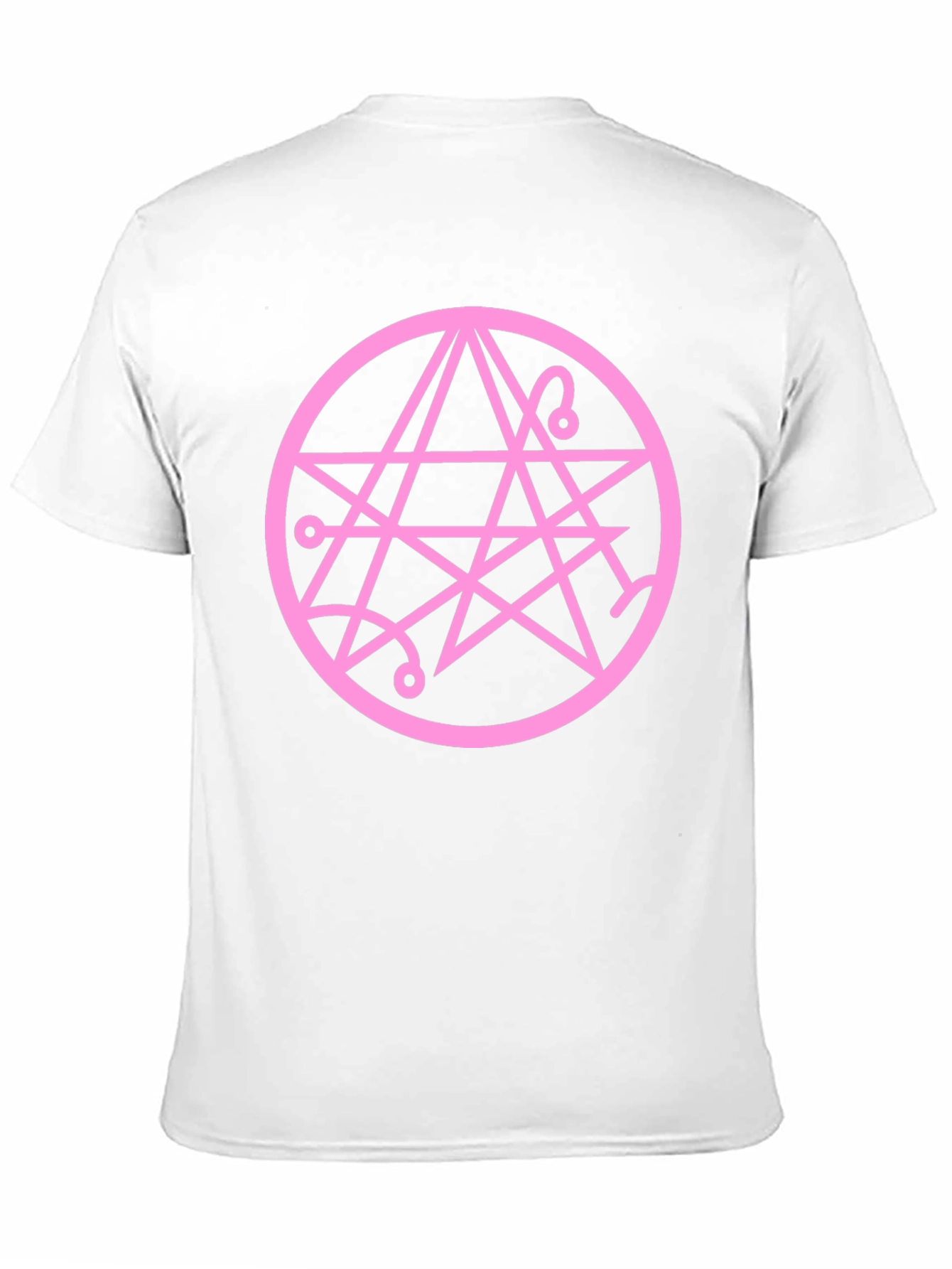 Black Occult Symbol Graphic Tee - Soft Black Cotton view 11