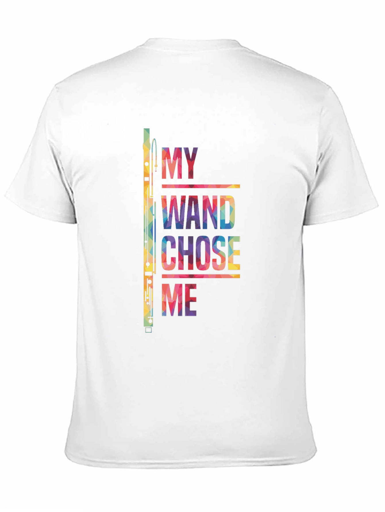 Black My Wand Chose Me T-Shirt - Musician Gift view 11